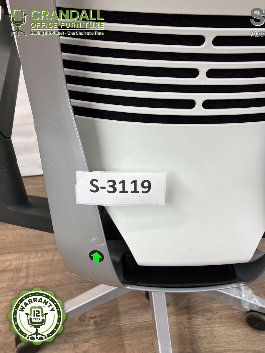 S-3119 - Steelcase Gesture with Headrest - Grade B