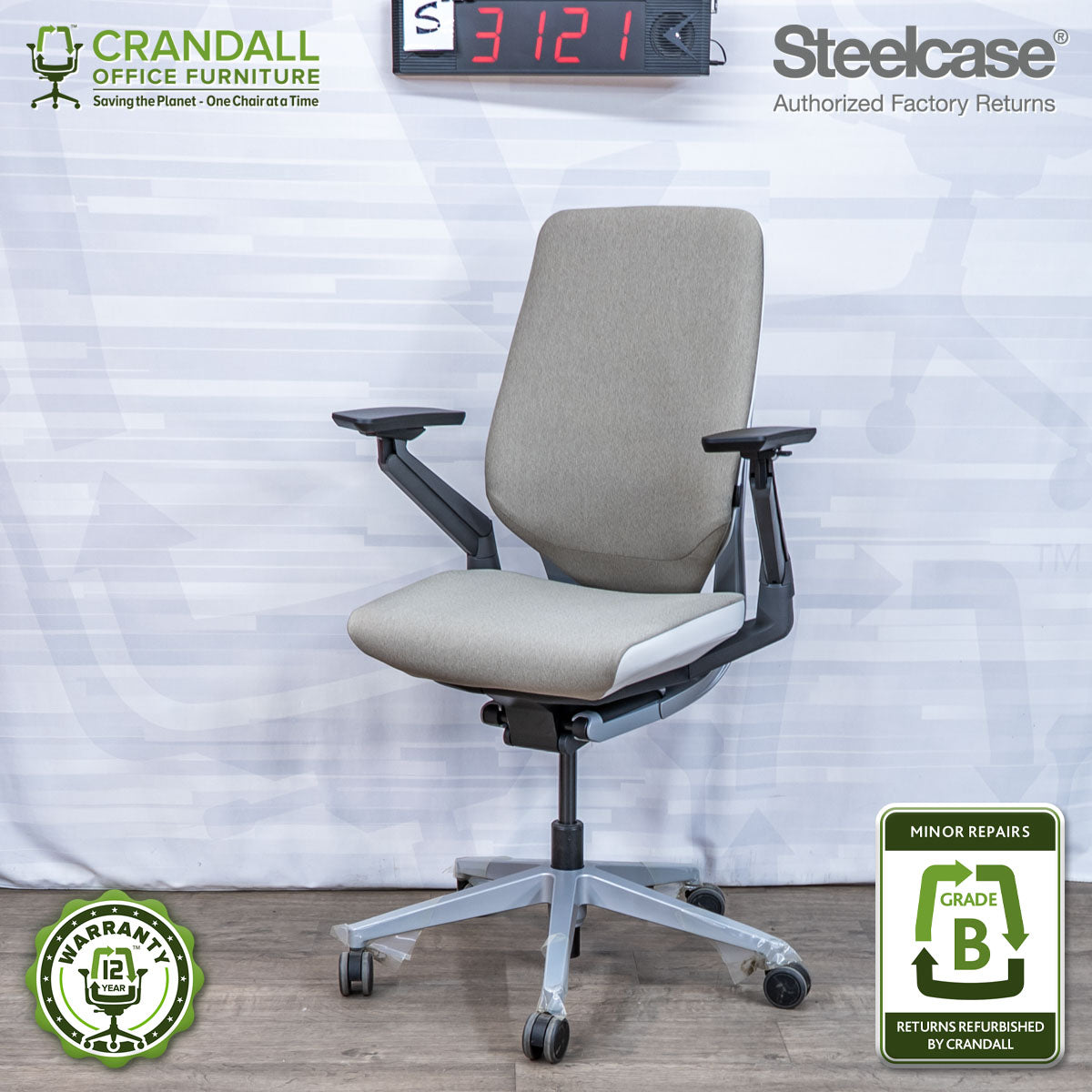 S-3121 - Steelcase Gesture - Grade B