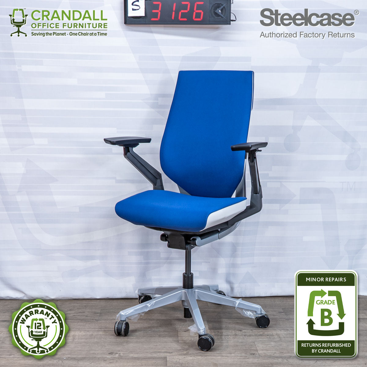 S-3126 - Steelcase Gesture - Grade B
