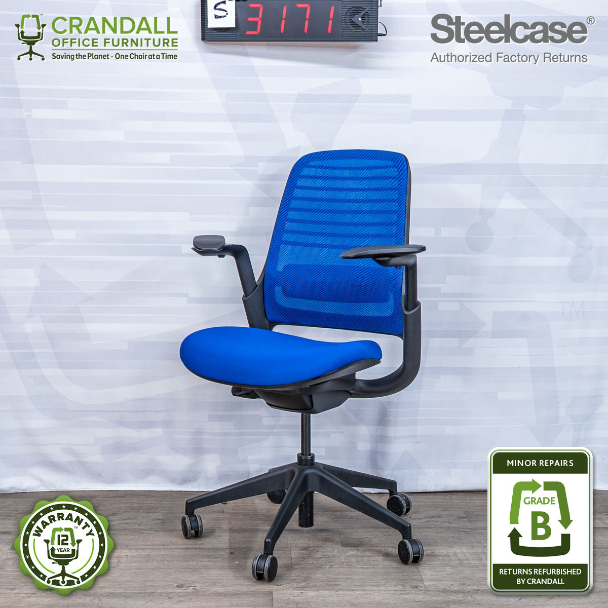 S-3171 - Steelcase Series 1 - Grade B
