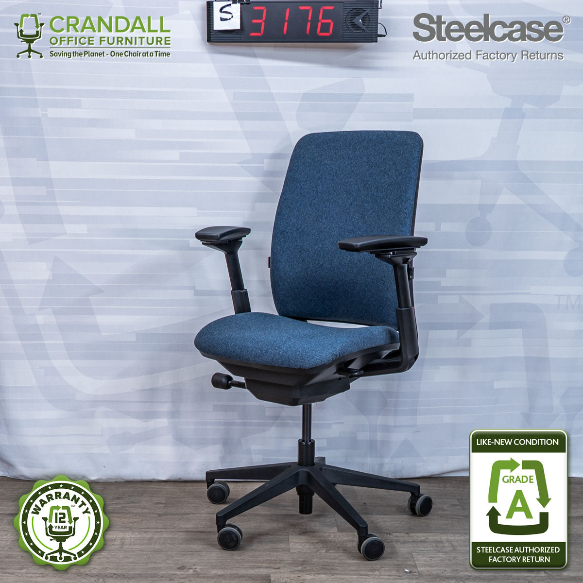 S-3176 - Steelcase Amia - Grade A