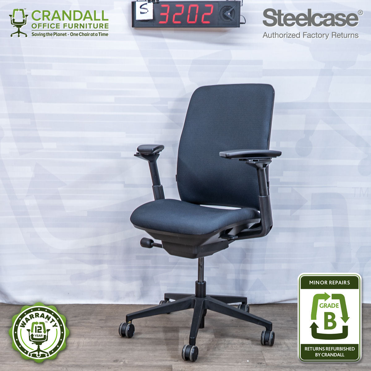 S-3202 - Steelcase Amia - Grade B