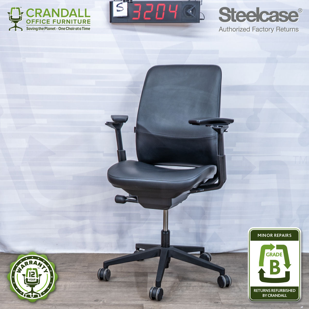 S-3204 - Steelcase Amia - Grade B