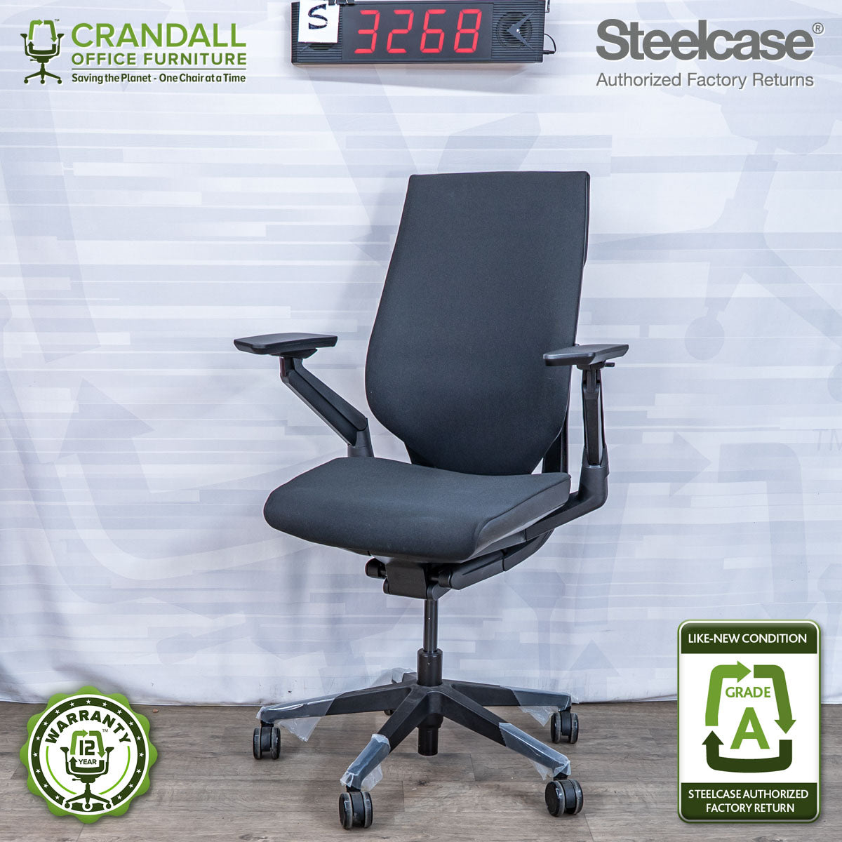 S-3268 - Steelcase Gesture - Grade A