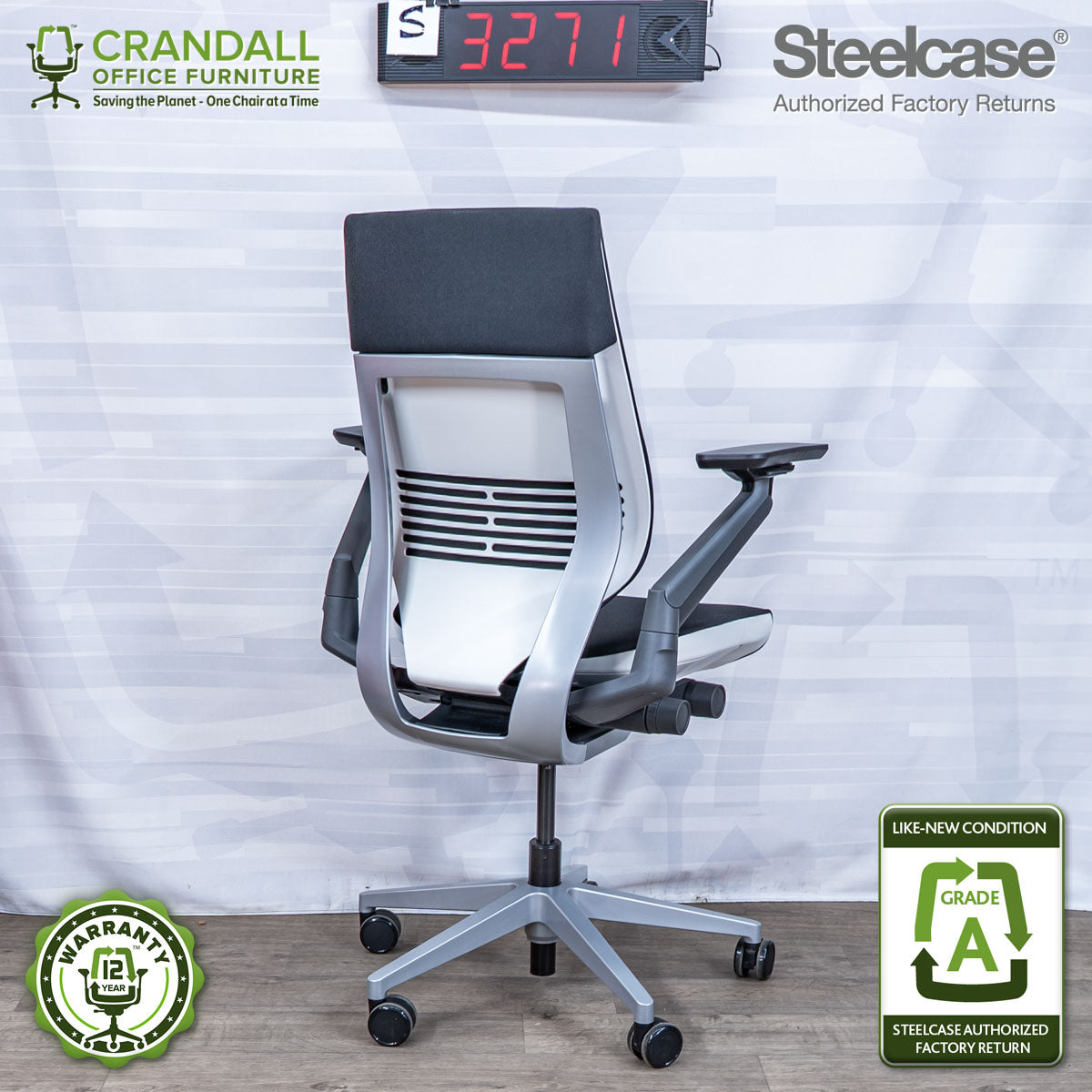 S-3271 - Steelcase Gesture - Grade A