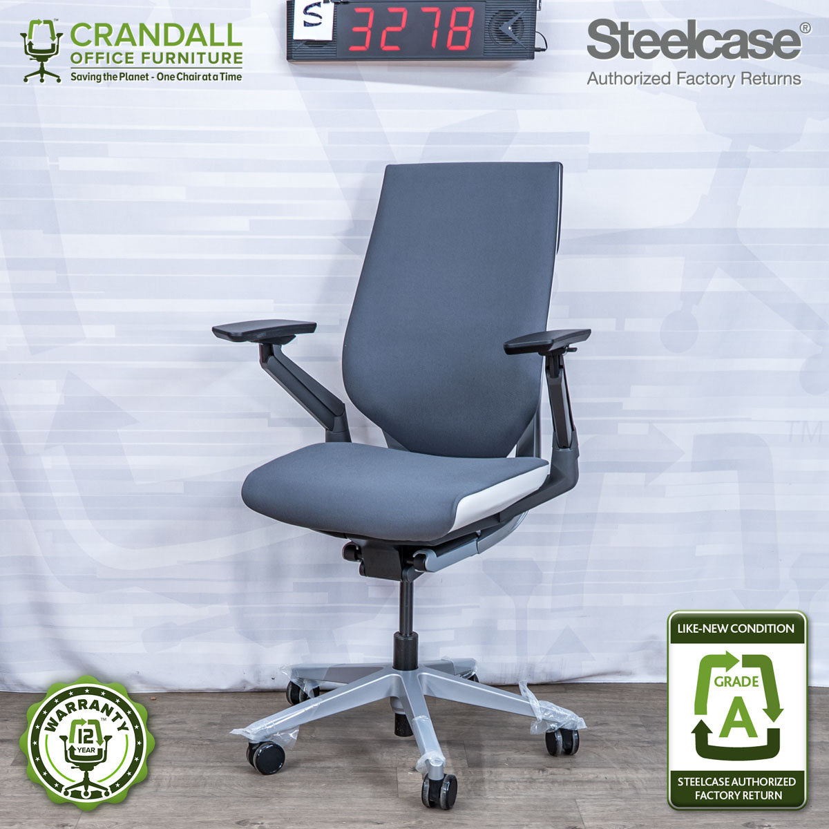 S-3279 - Steelcase Gesture - Grade A