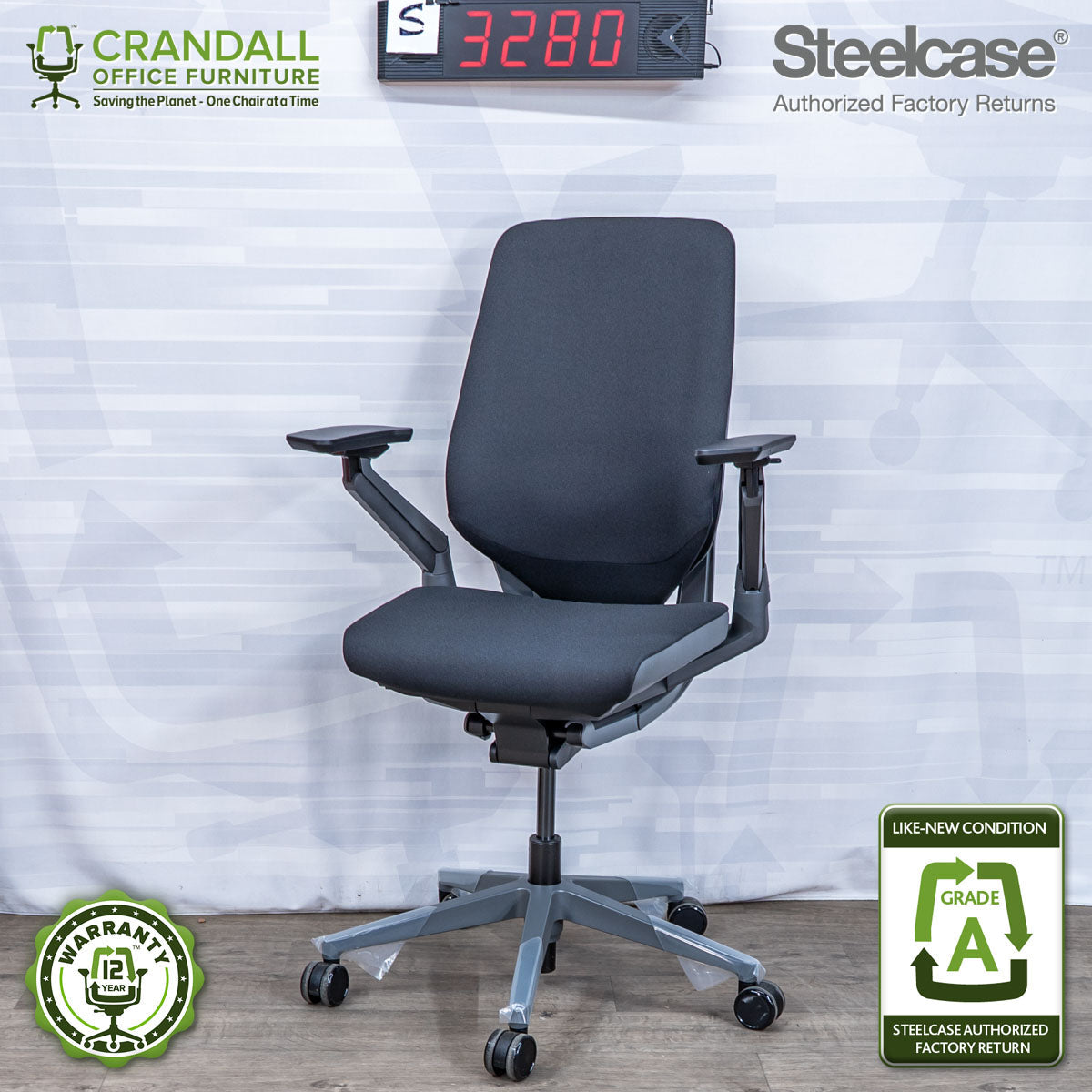 S-3280 - Steelcase Gesture - Grade A