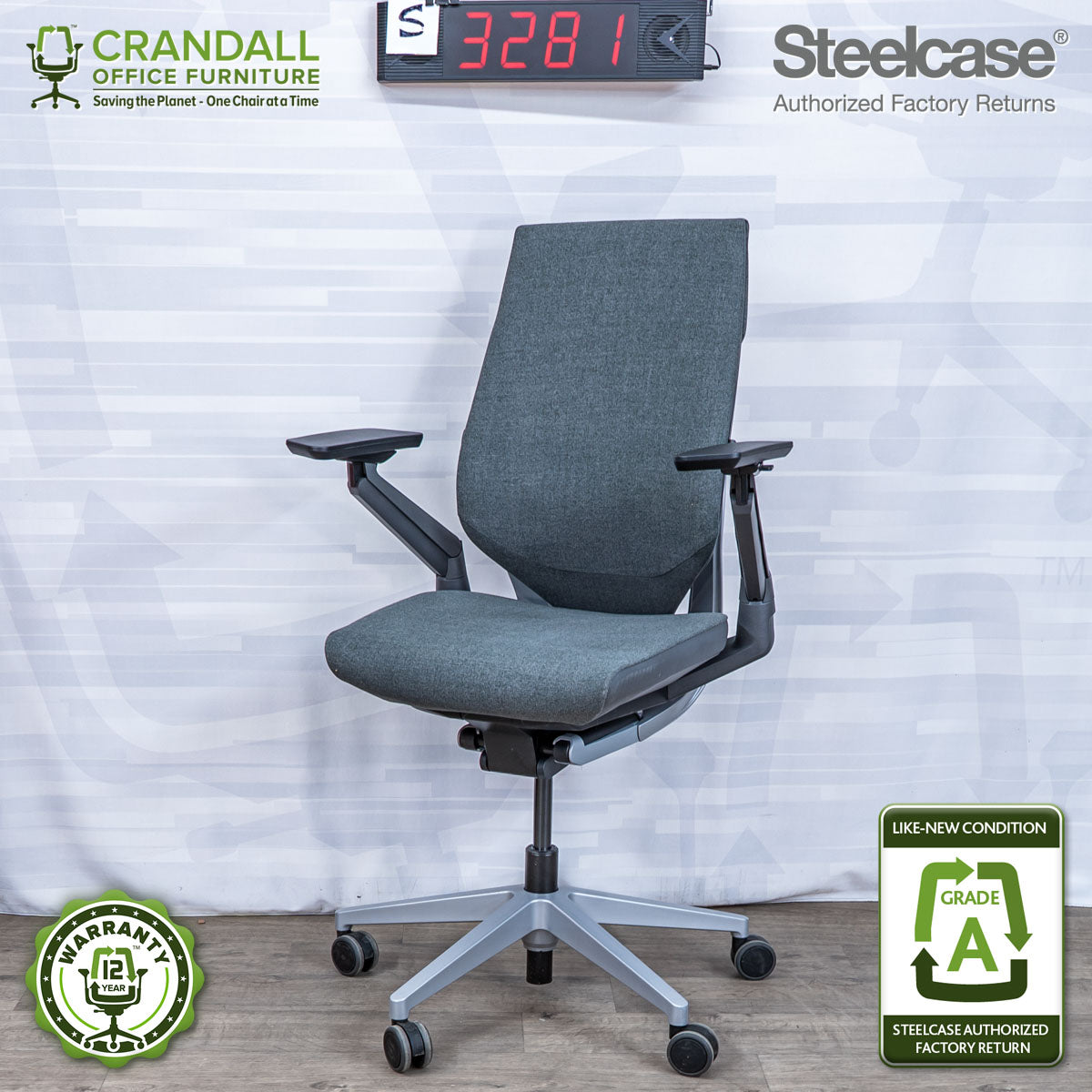 S-3281 - Steelcase Gesture - Grade A