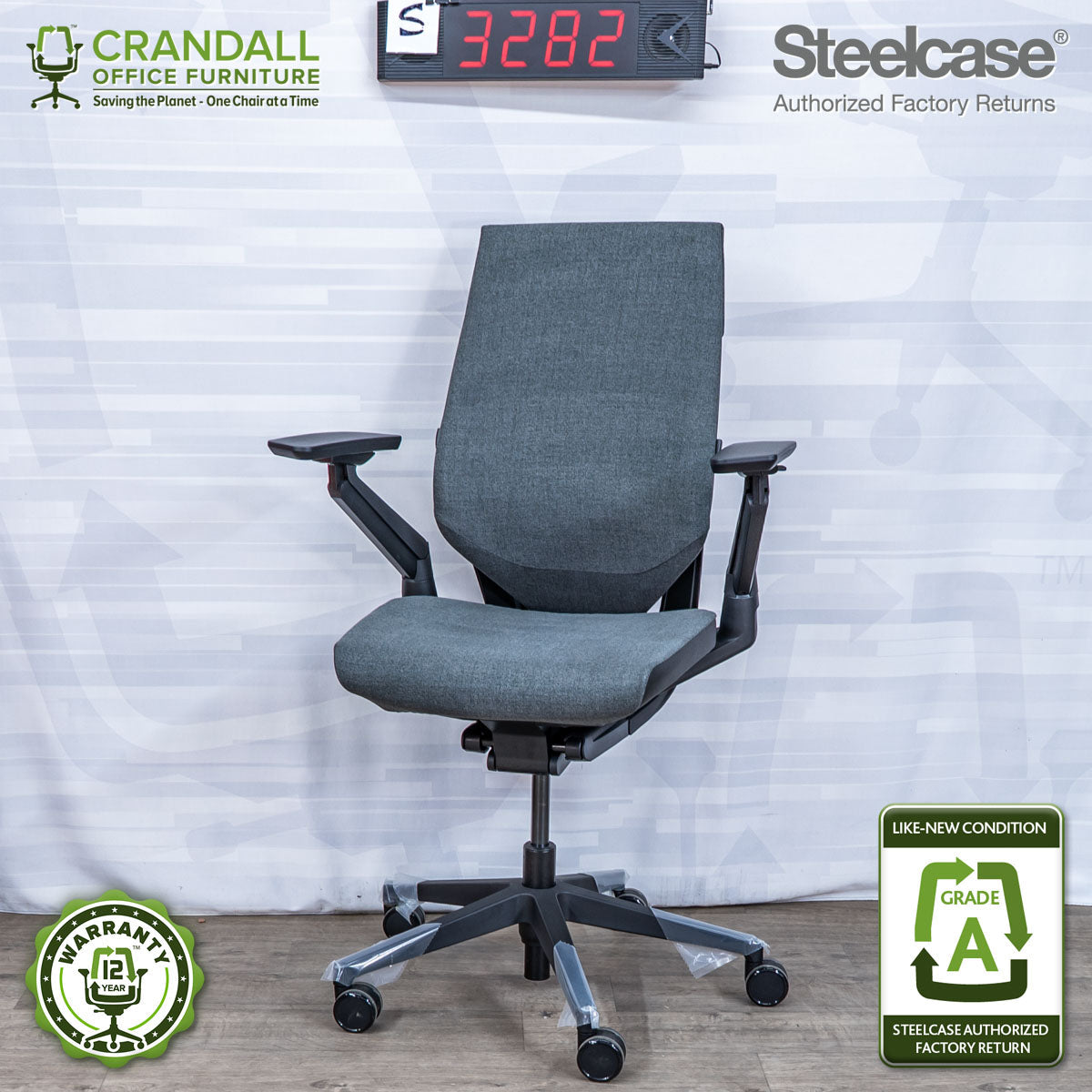 S-3282 - Steelcase Gesture - Grade A