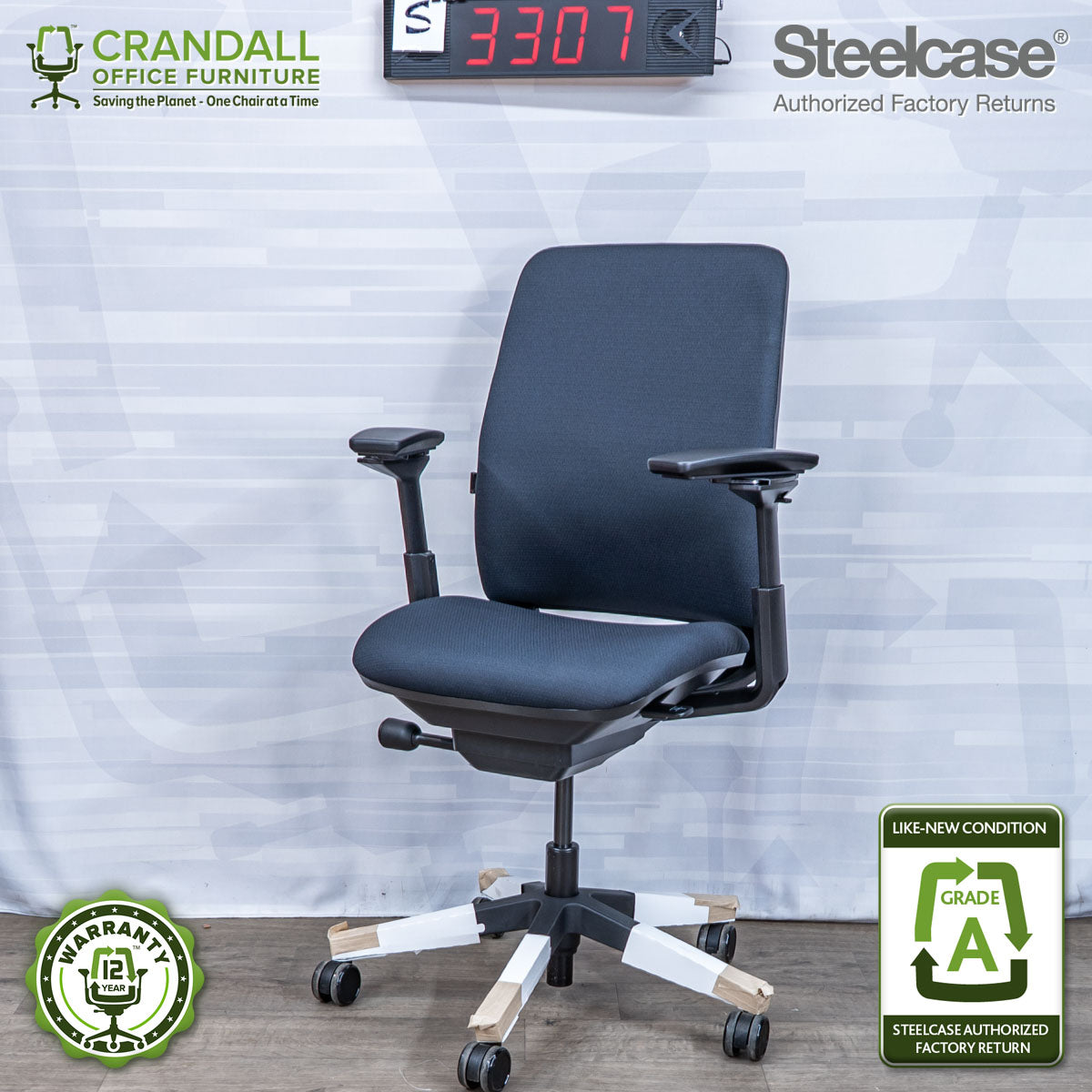 S-3307 - Steelcase Amia - Grade A
