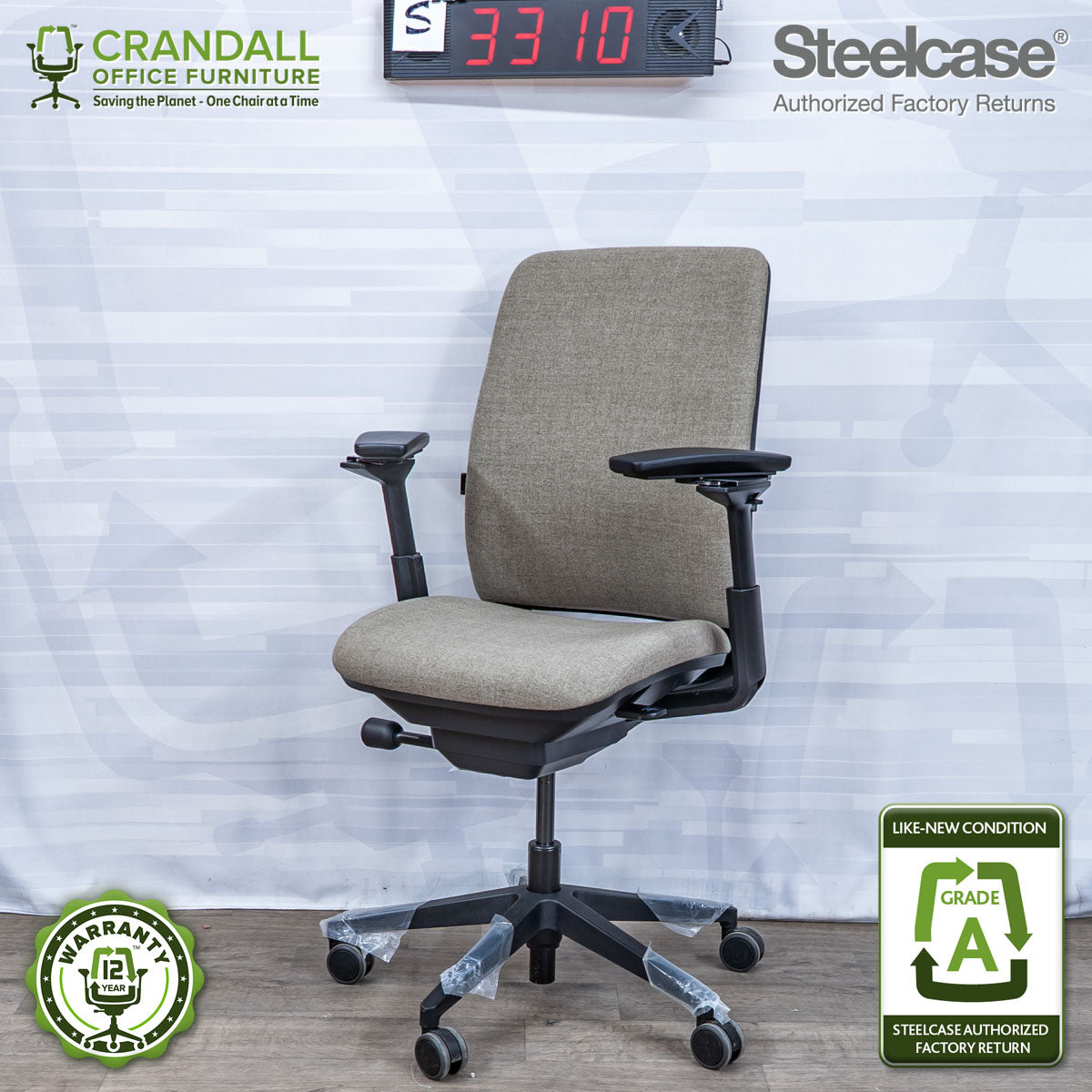 S-3310 - Steelcase Amia - Grade A
