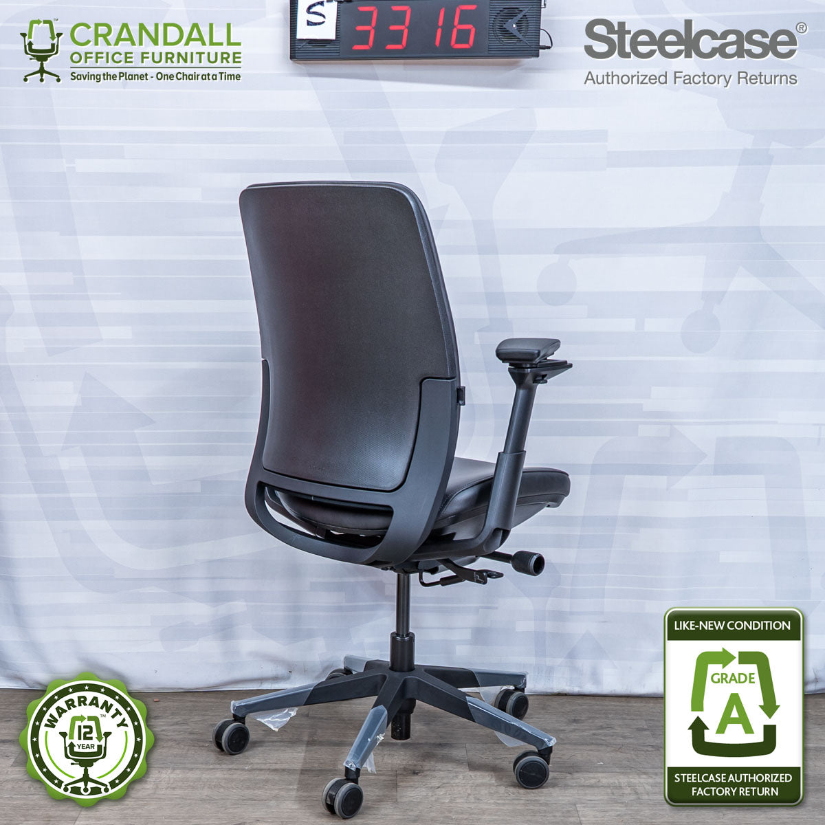 S-3316 - Steelcase Amia - Grade A