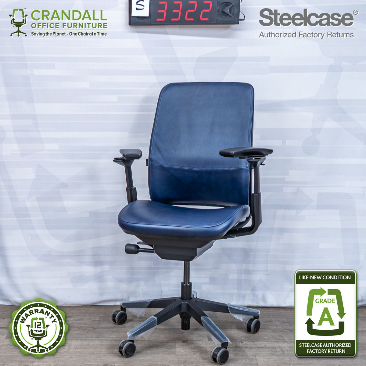 S-3322 - Steelcase Amia - Grade A