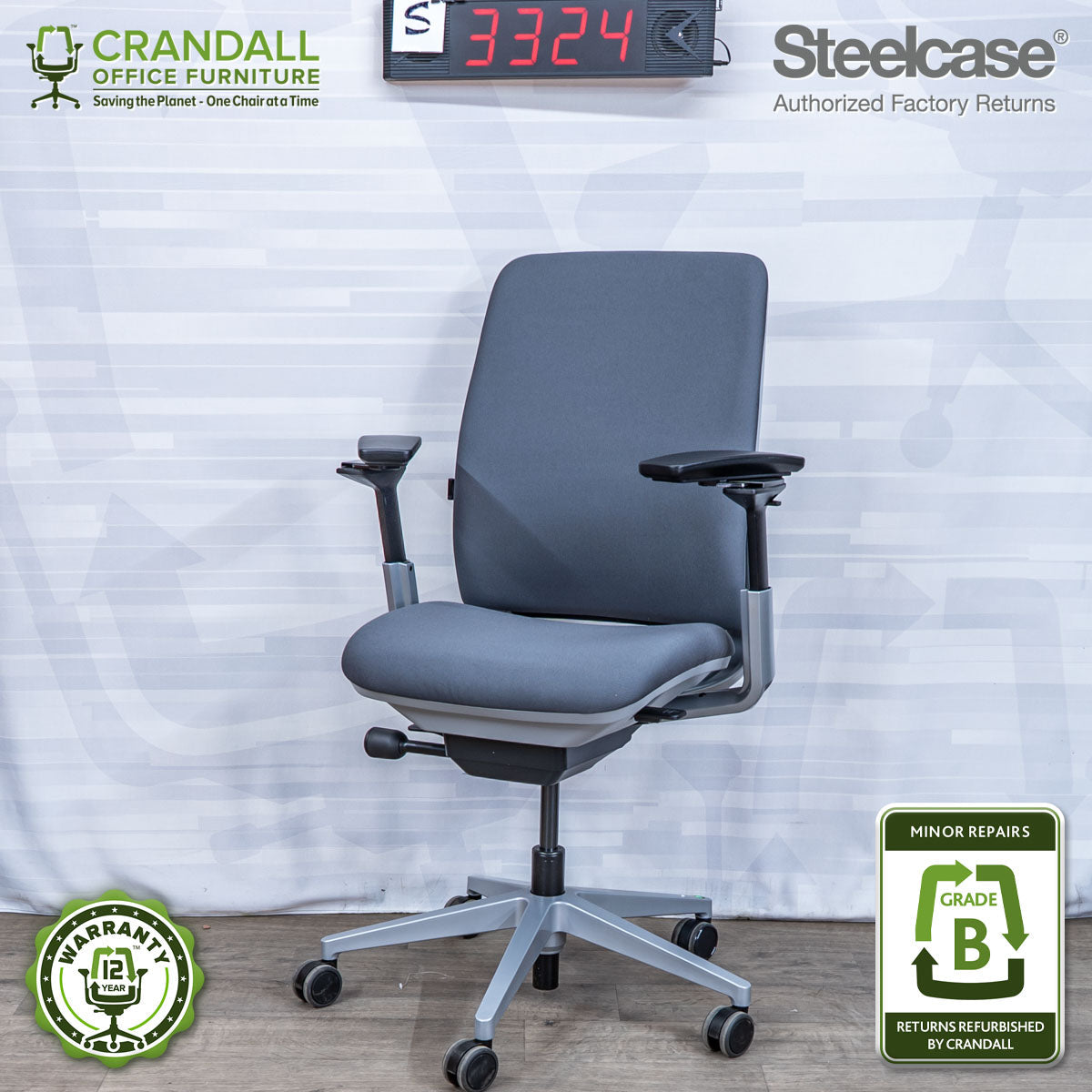 S-3324 - Steelcase Amia - Grade B