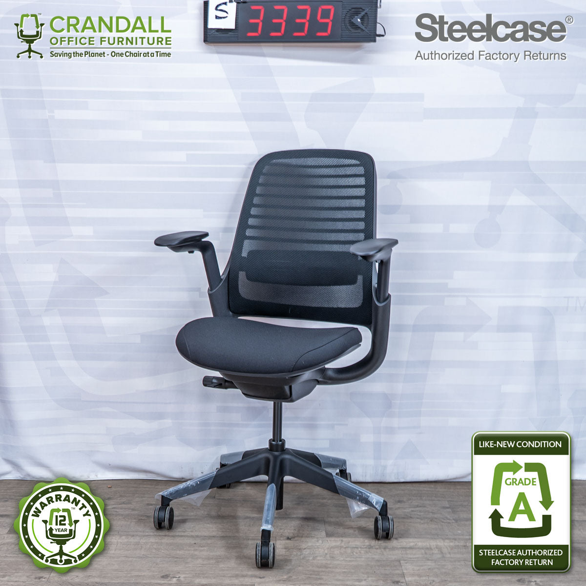 S-3339 - Steelcase Series 1 - Grade A
