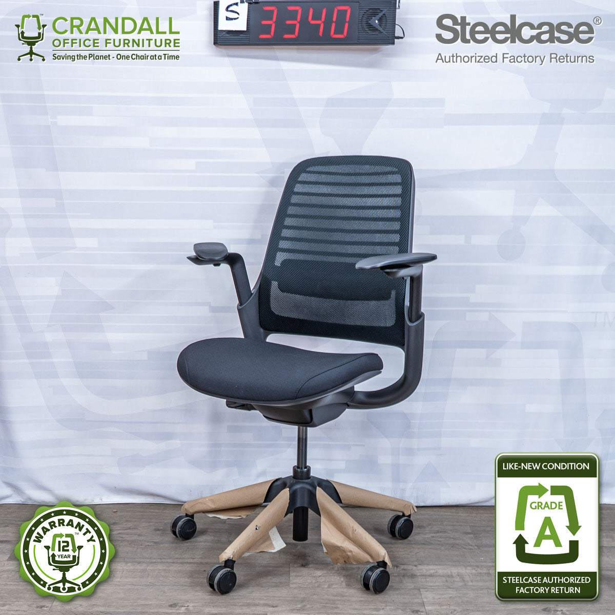 S-3340 - Steelcase Series 1 - Grade A