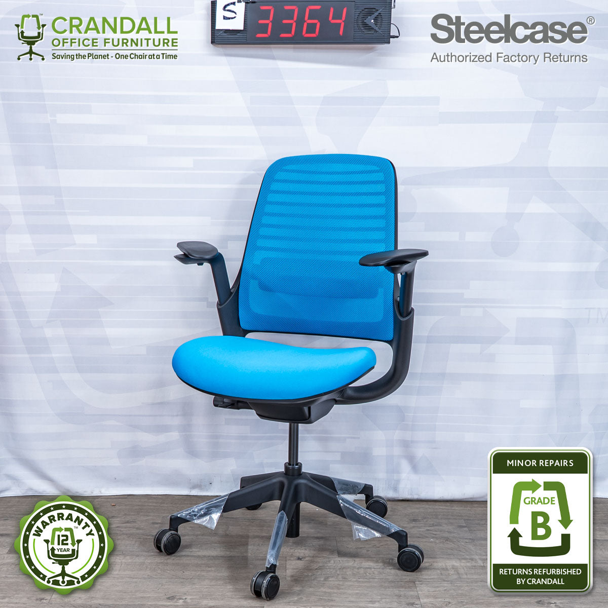 S-3364 - Steelcase Series 1 - Grade B