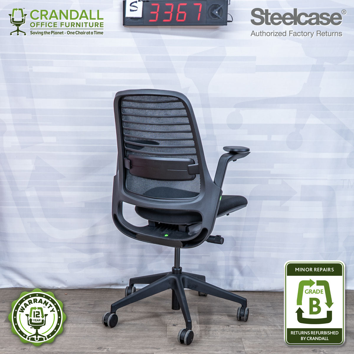S-3367 - Steelcase Series 1 - Grade B