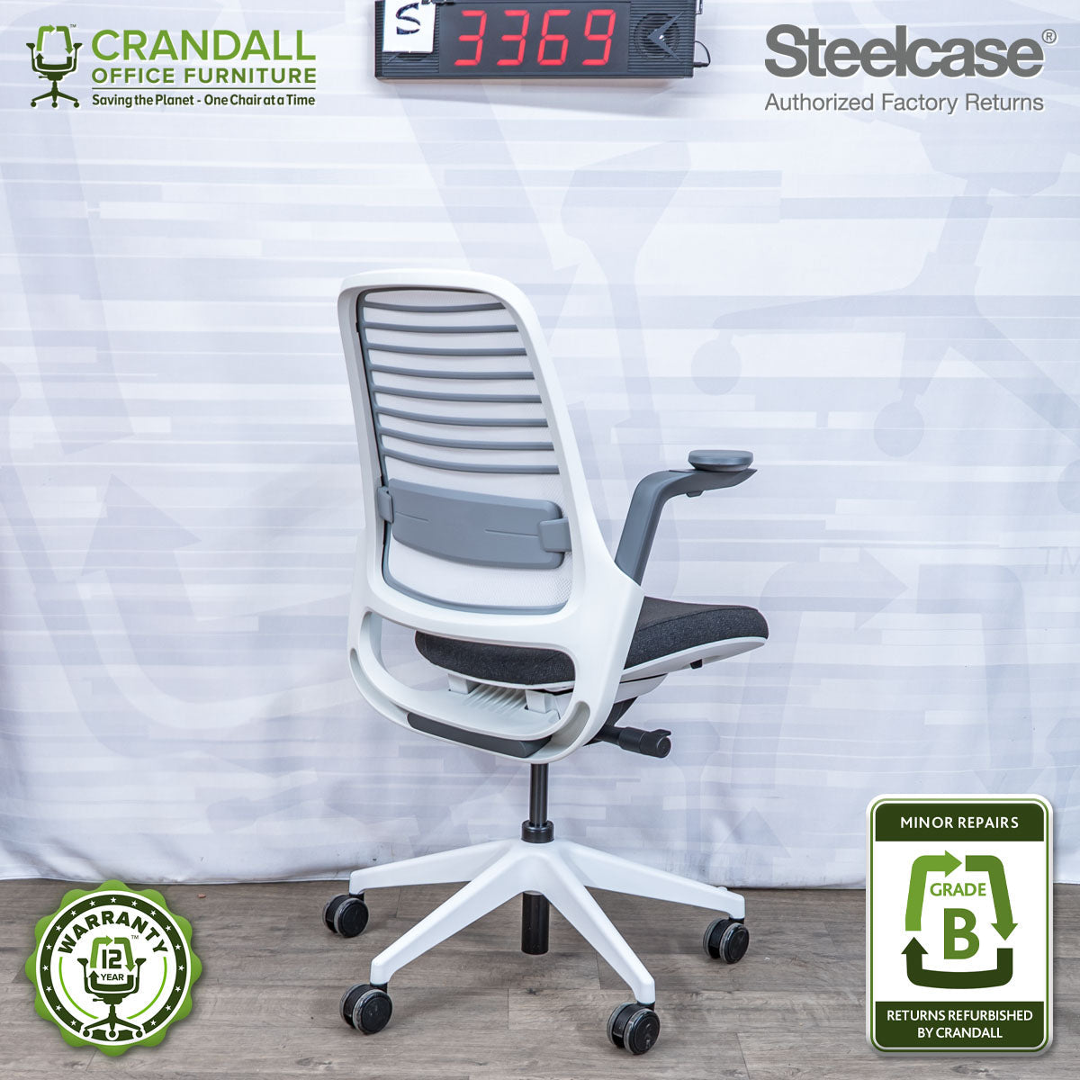 S-3369 - Steelcase Series 1 - Grade B