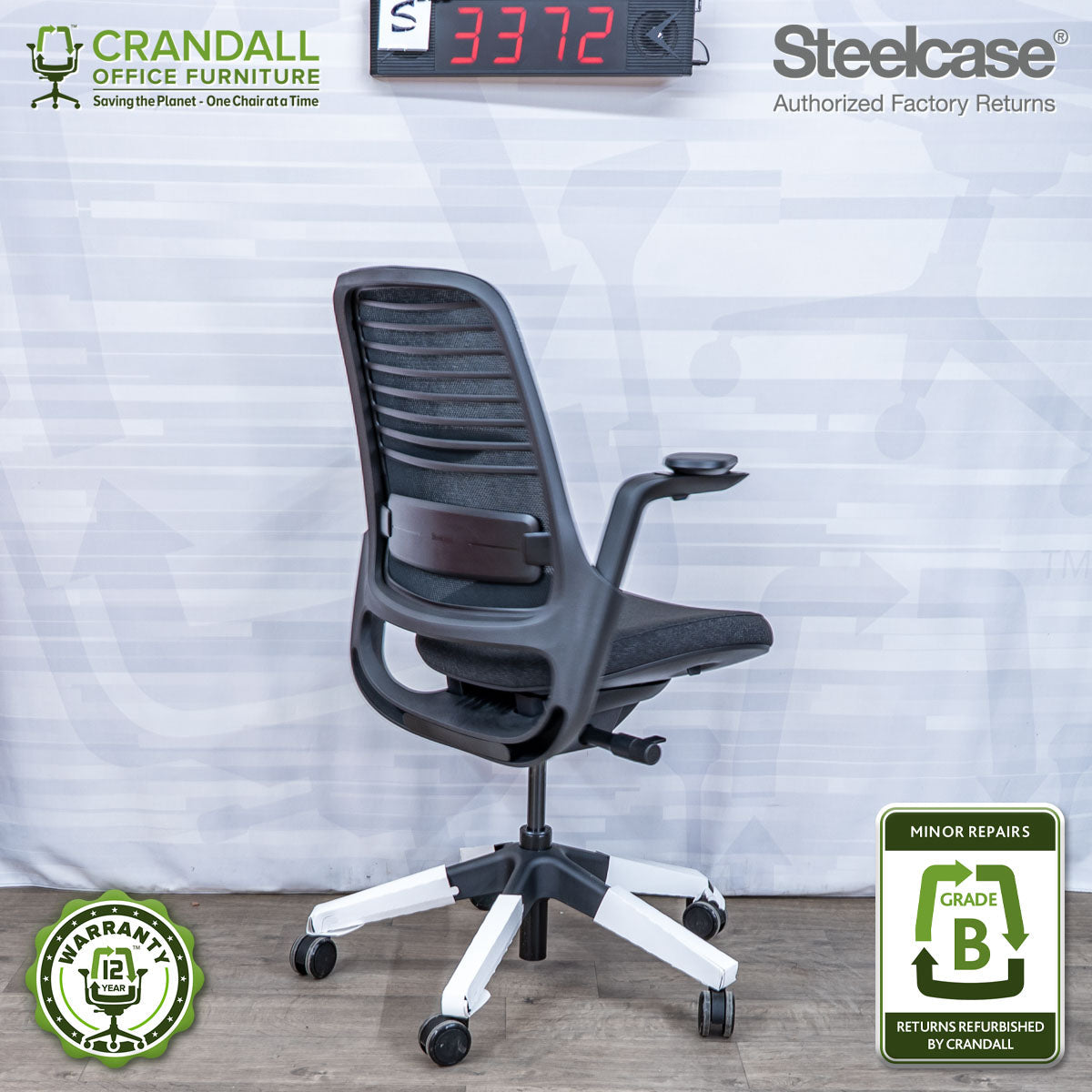 S-3372 - Steelcase Series 1 - Grade B