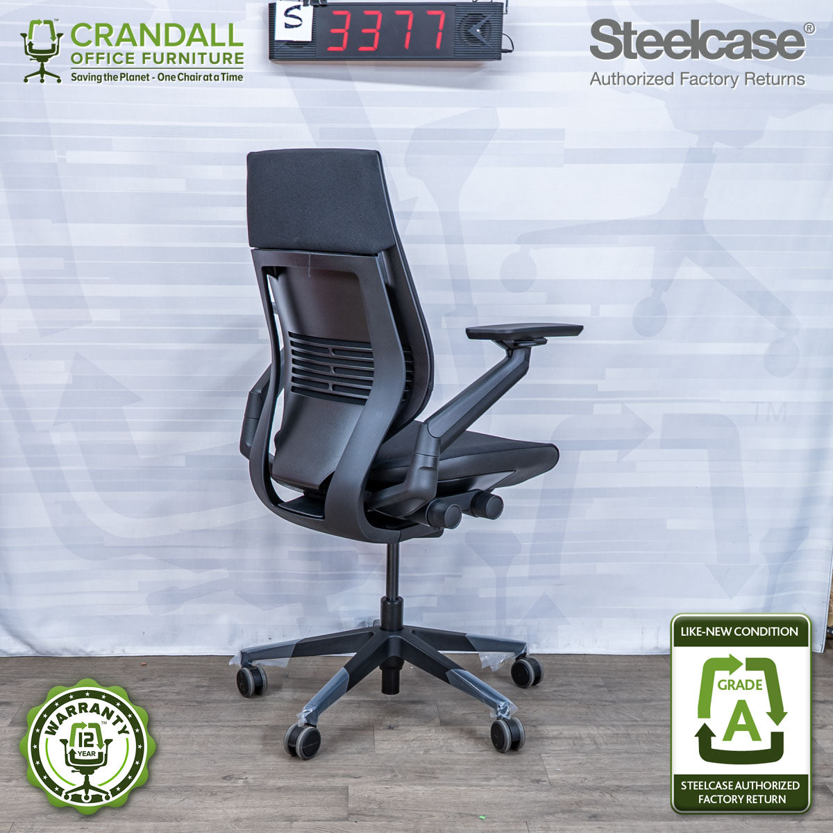 S-3377 - Steelcase Gesture - Grade A