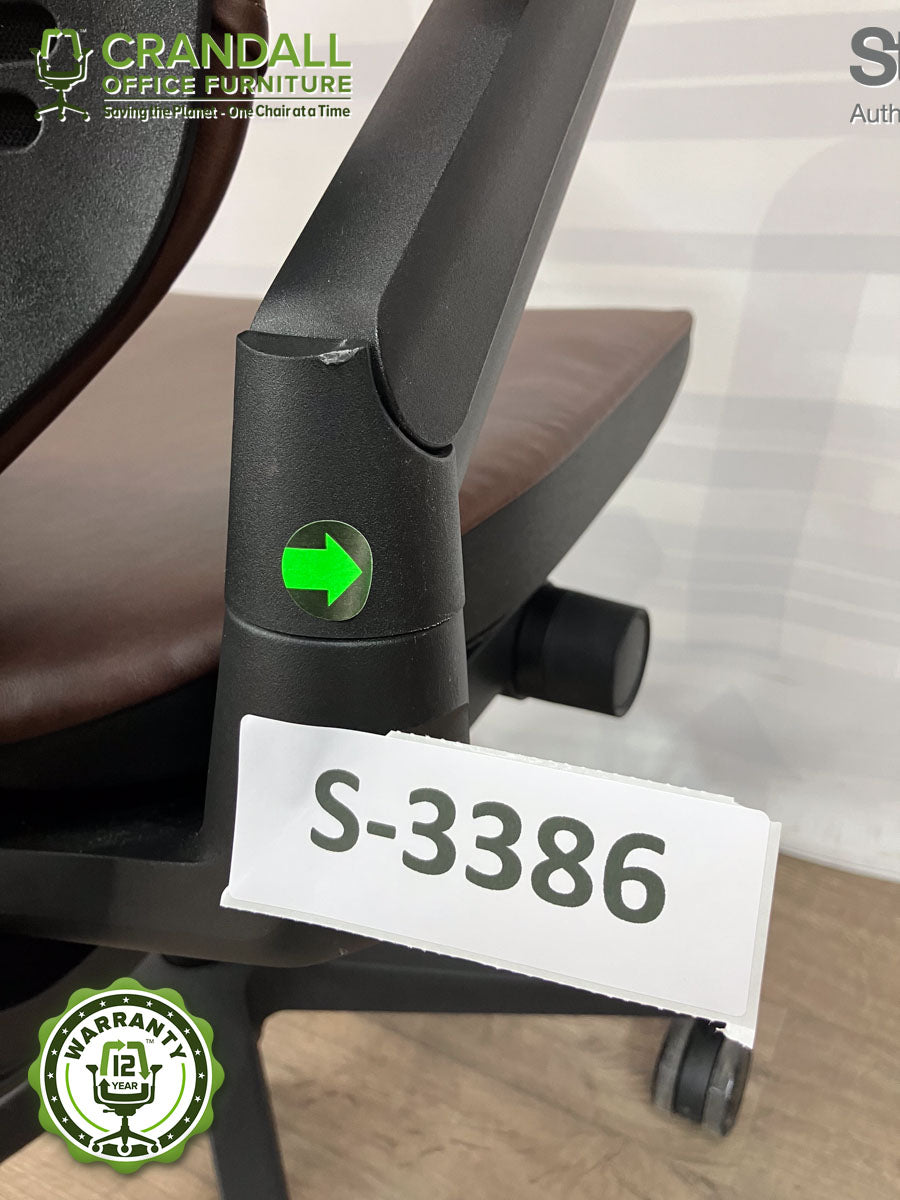 S-3386 - Steelcase Gesture with Headrest - Grade B
