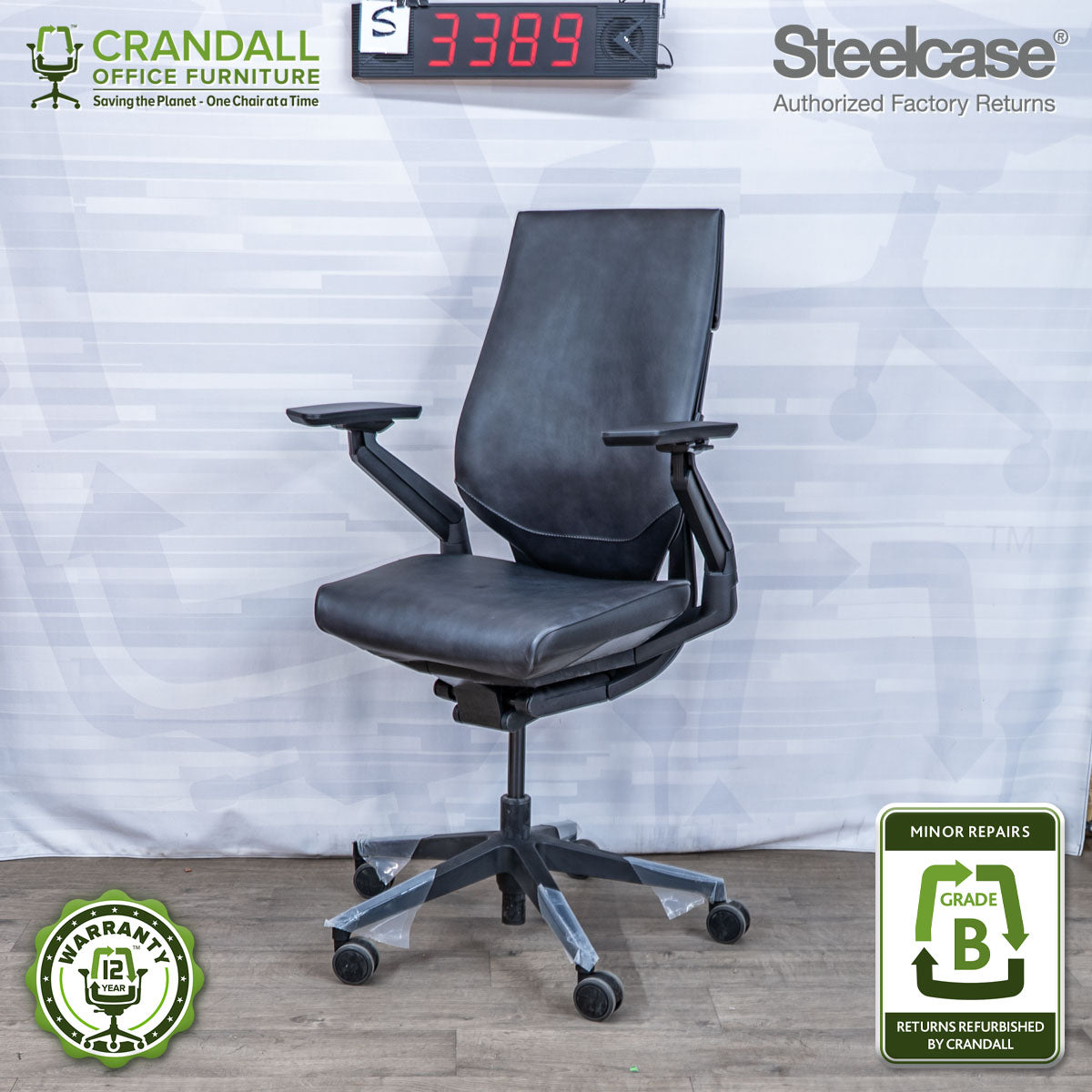 S-3389 - Steelcase Gesture - Grade B