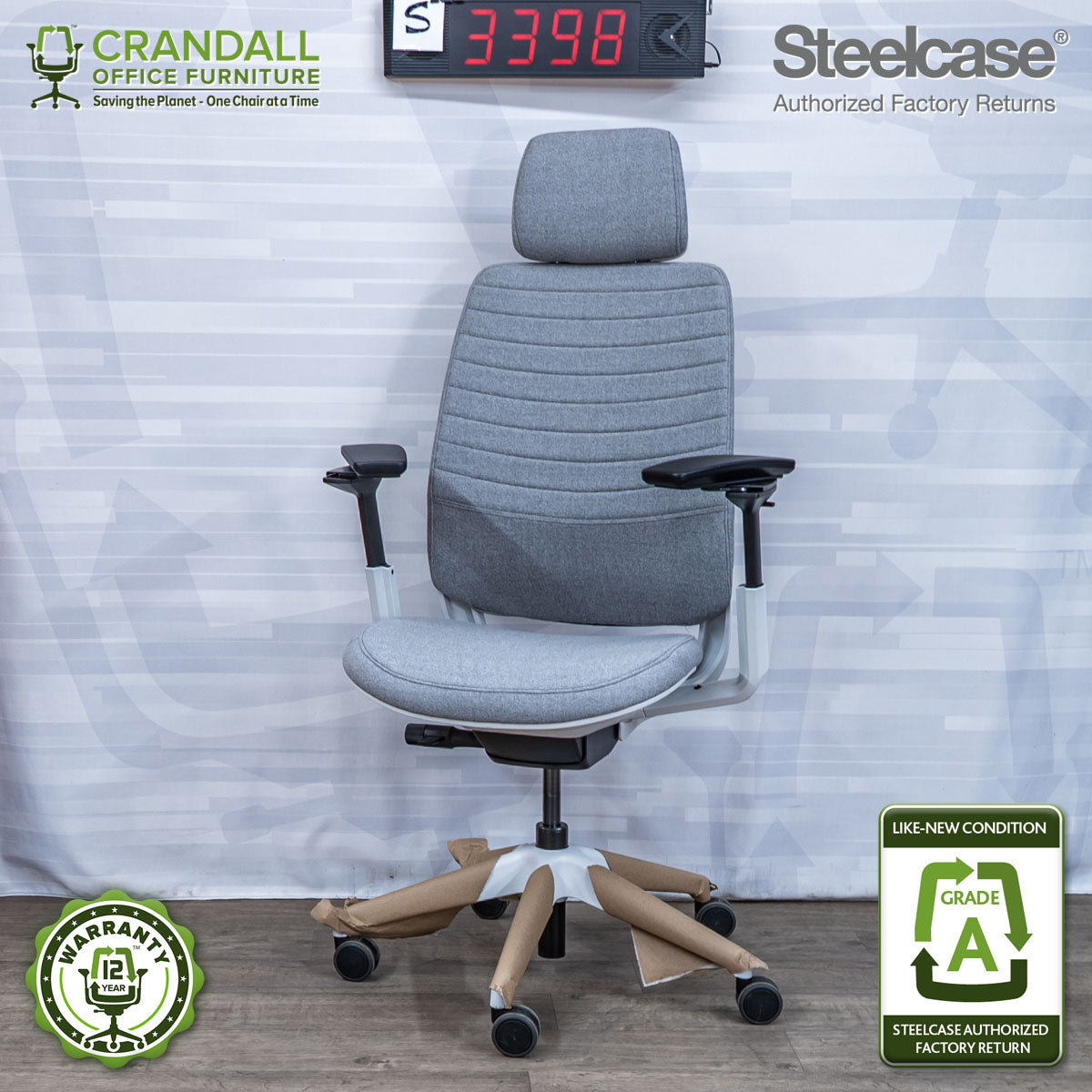 S-3398 - Steelcase Series 2 - Grade A
