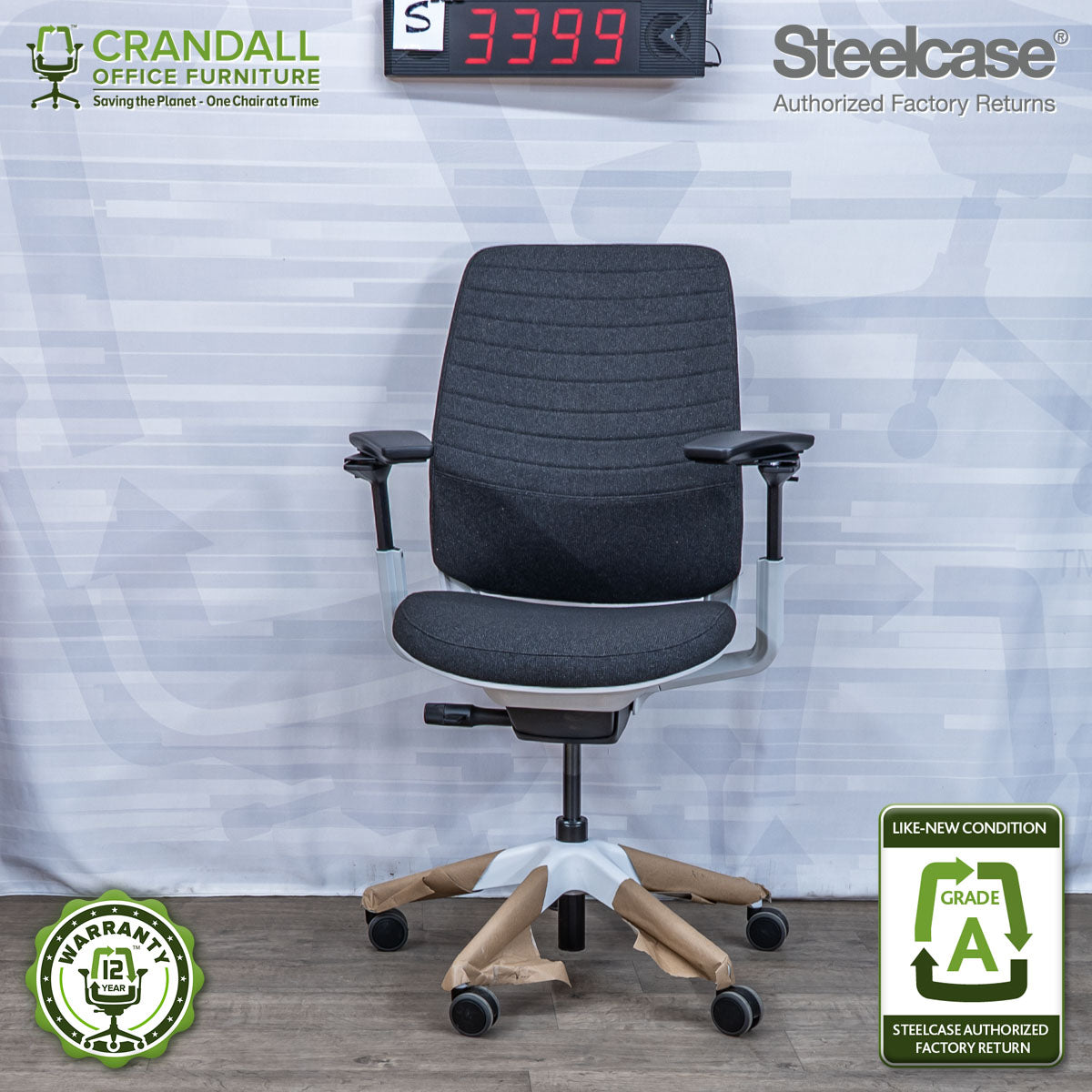 S-3399 - Steelcase Series 2 - Grade A