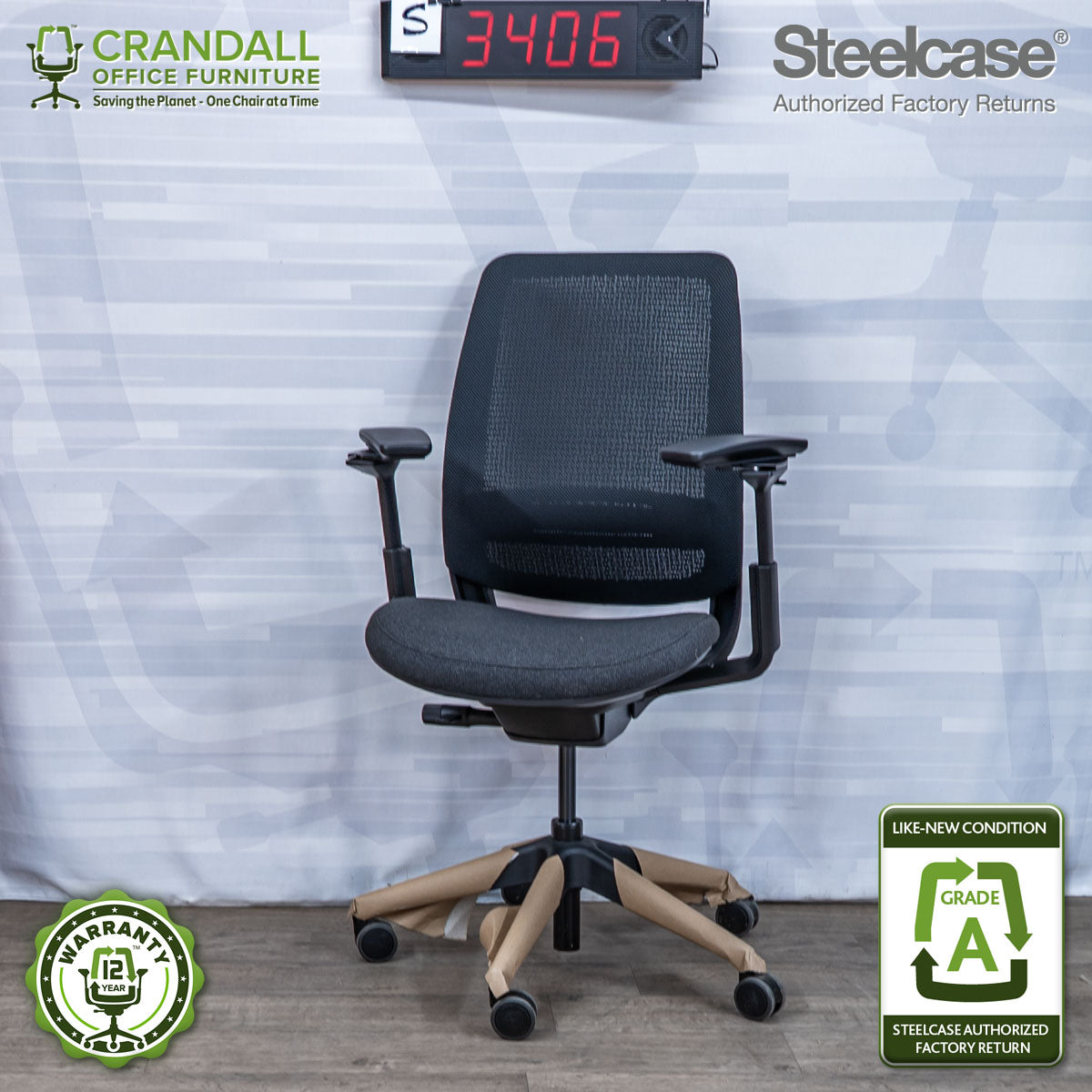 S-3406 - Steelcase Series 2 - Grade A