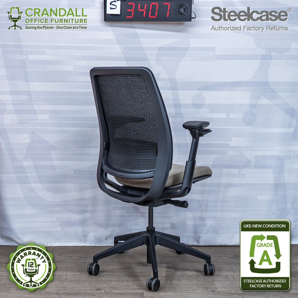 S-3407 - Steelcase Series 2 - Grade A