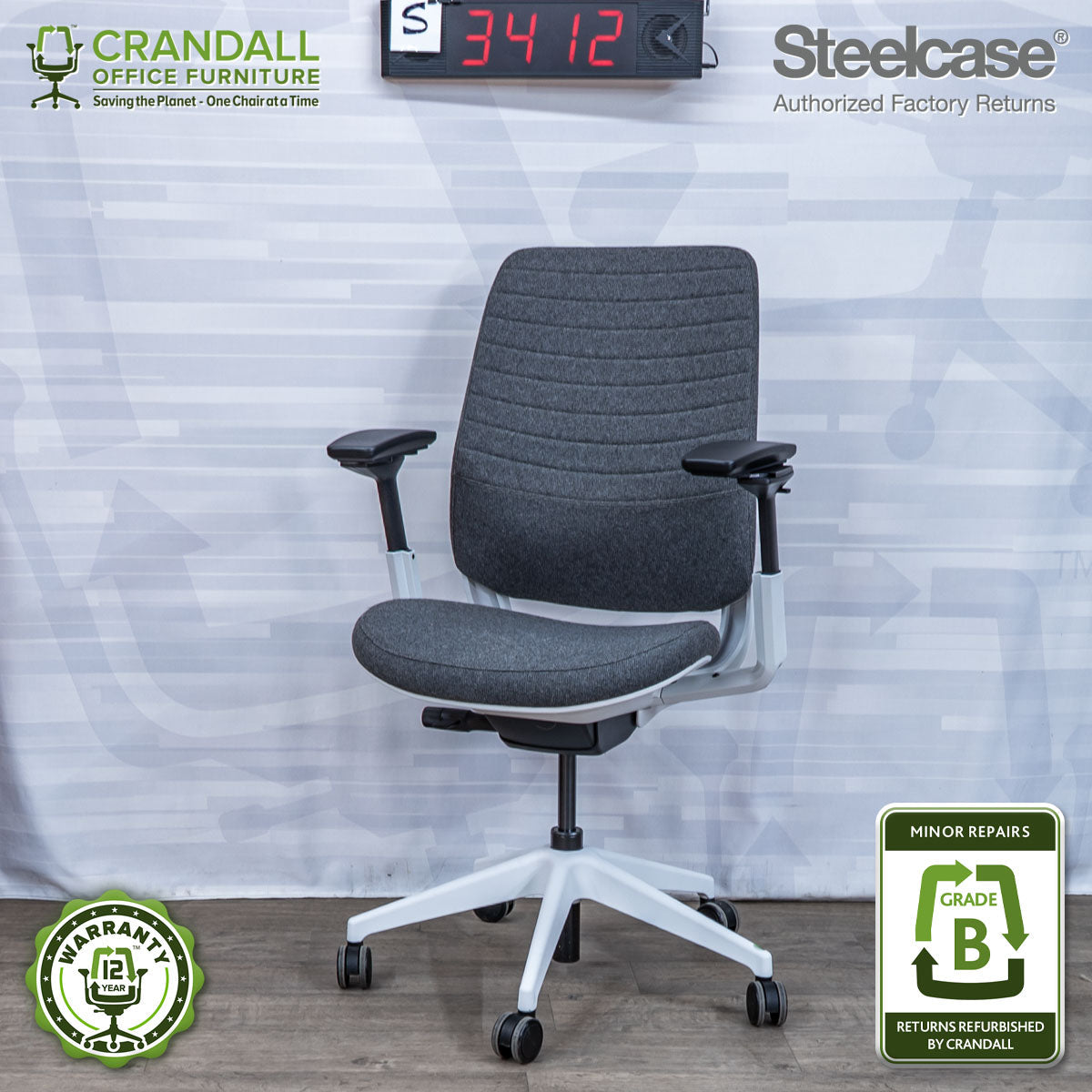 S-3412 - Steelcase Series 2 - Grade B