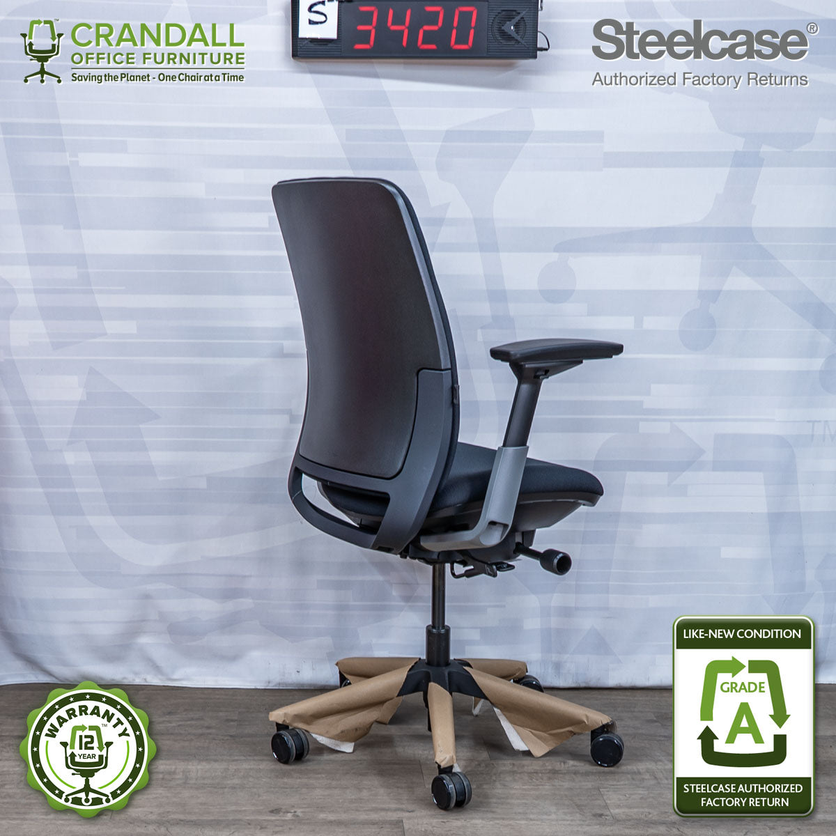 S-3420 - Steelcase Amia - Grade A
