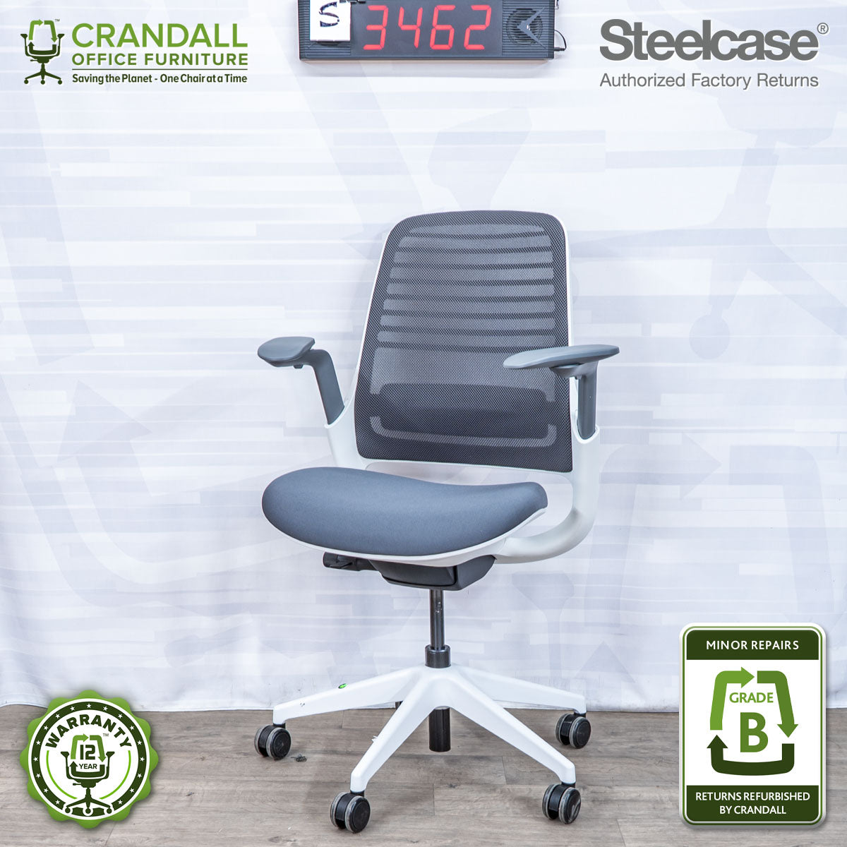 S-3462 - Steelcase Series 1 - Grade B