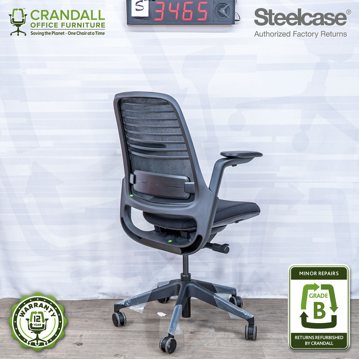 S-3465 - Steelcase Series 1 - Grade B