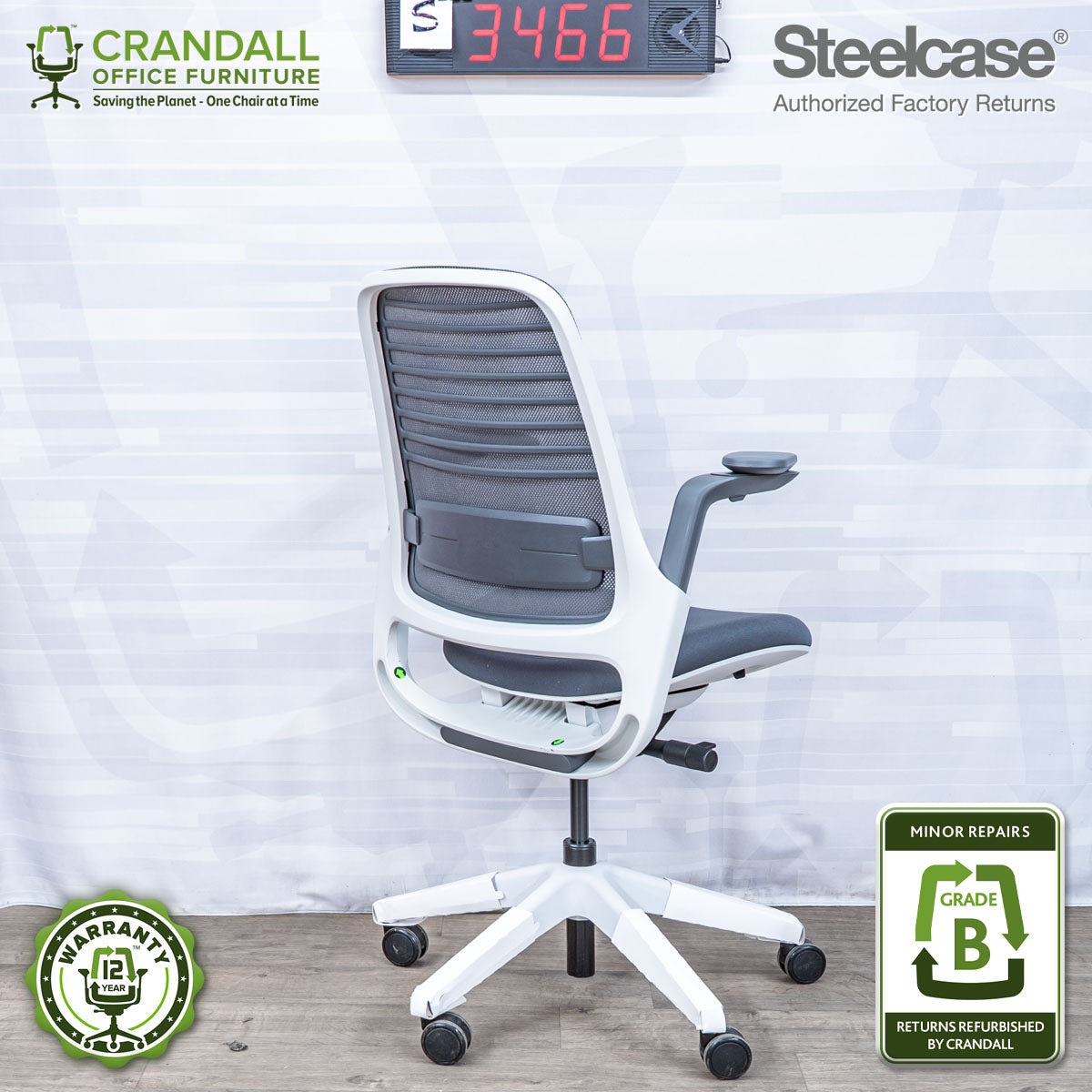 S-3466 - Steelcase Series 1 - Grade B