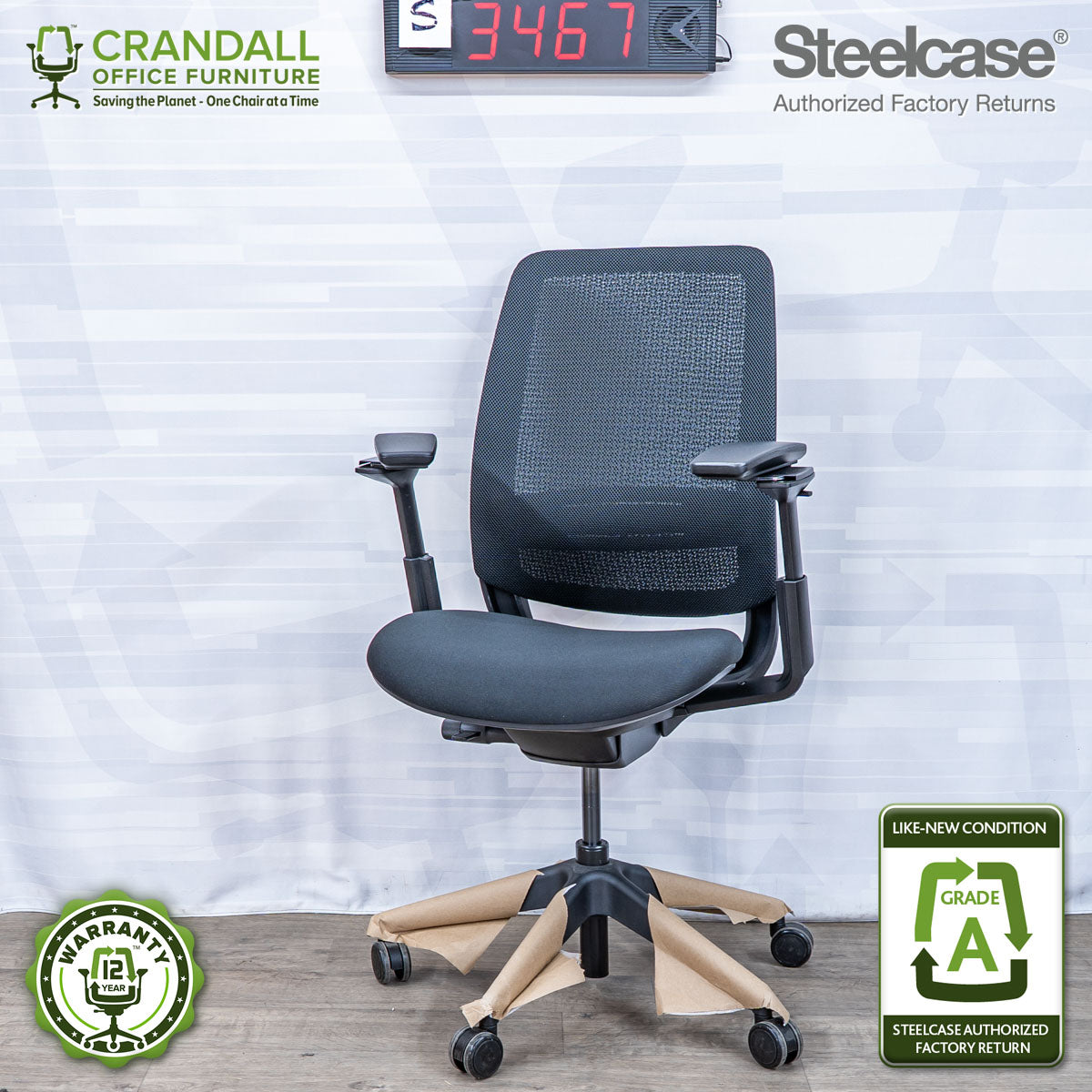 S-3467 - Steelcase Series 2 - Grade A