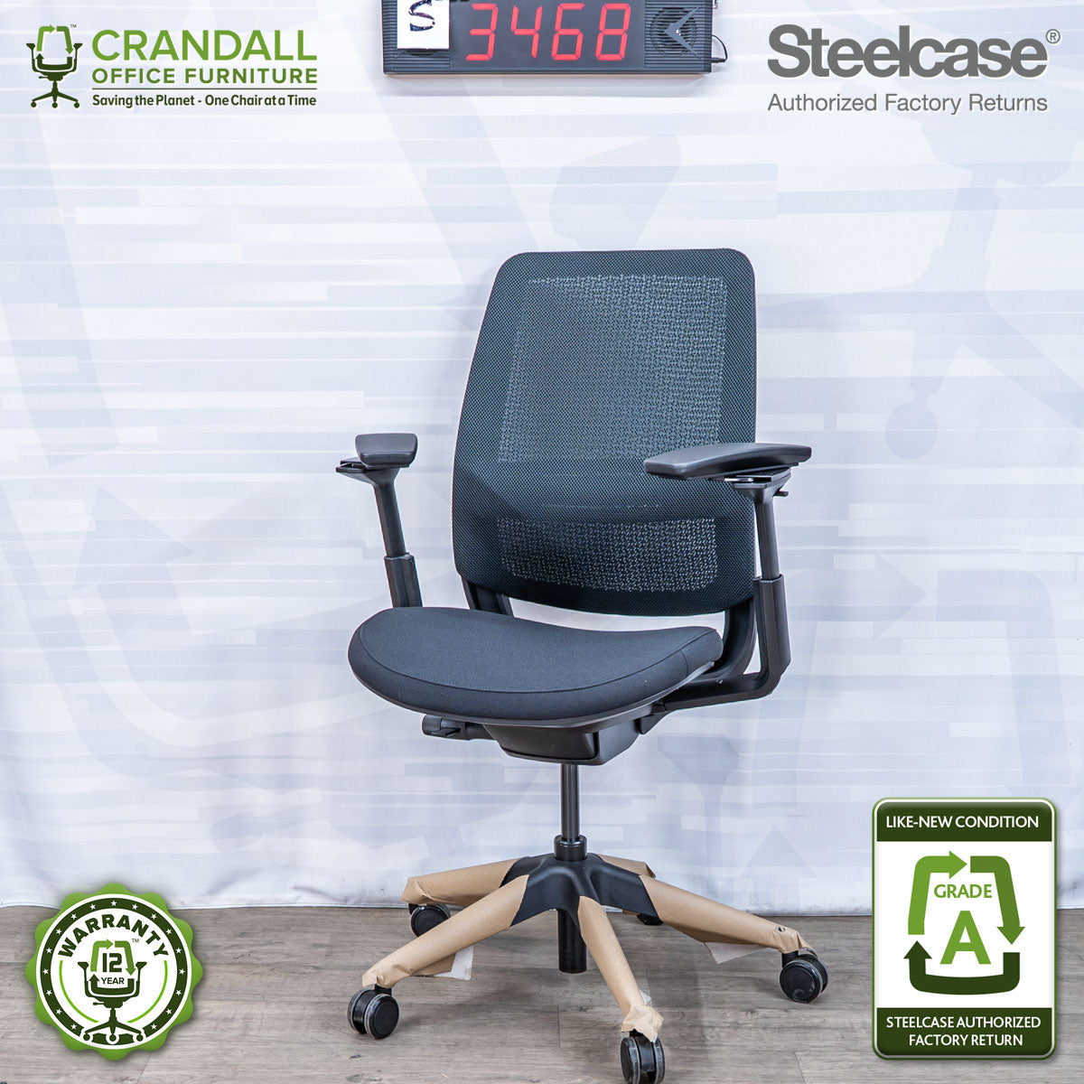 S-3468 - Steelcase Series 2 - Grade A