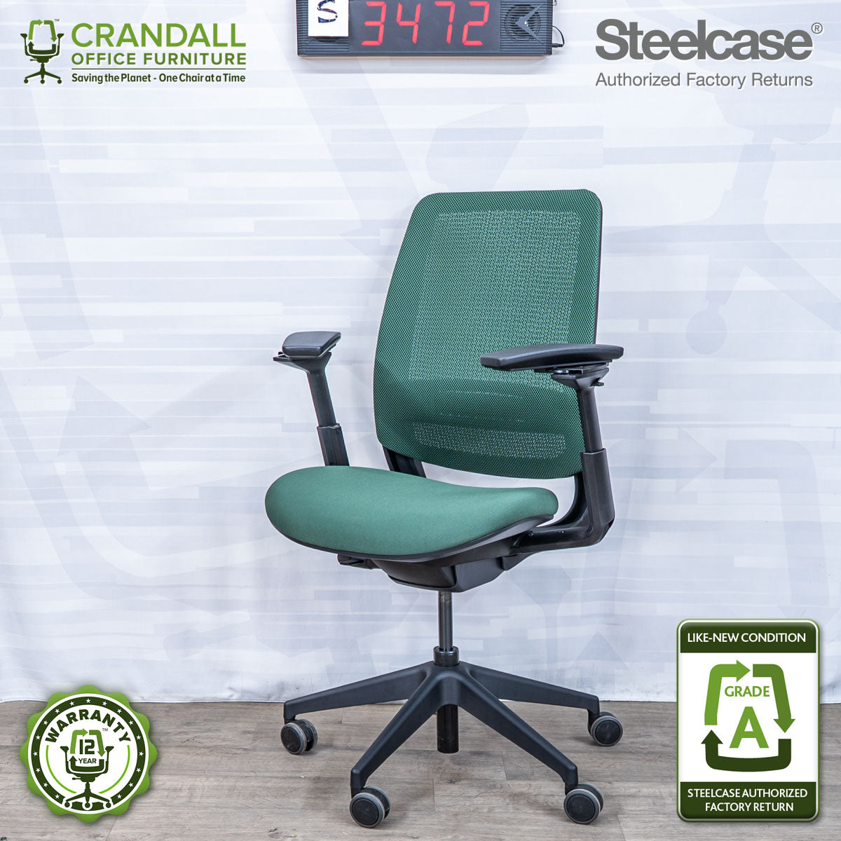 S-3472 - Steelcase Series 2 - Grade A