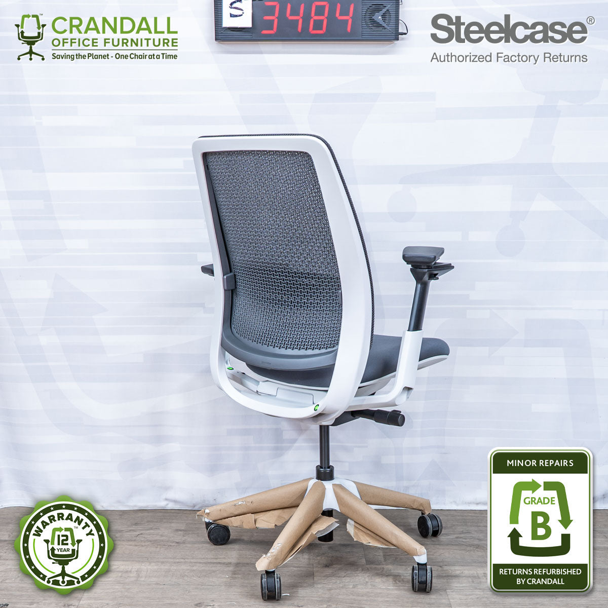 S-3484 - Steelcase Series 2 - Grade B