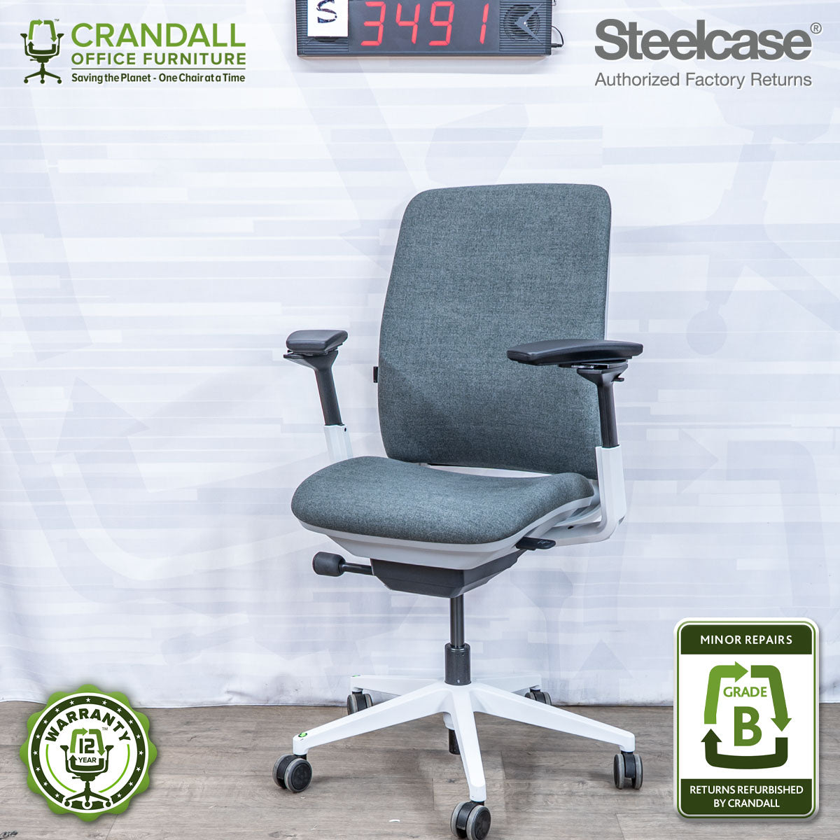 S-3491 - Steelcase Amia - Grade B