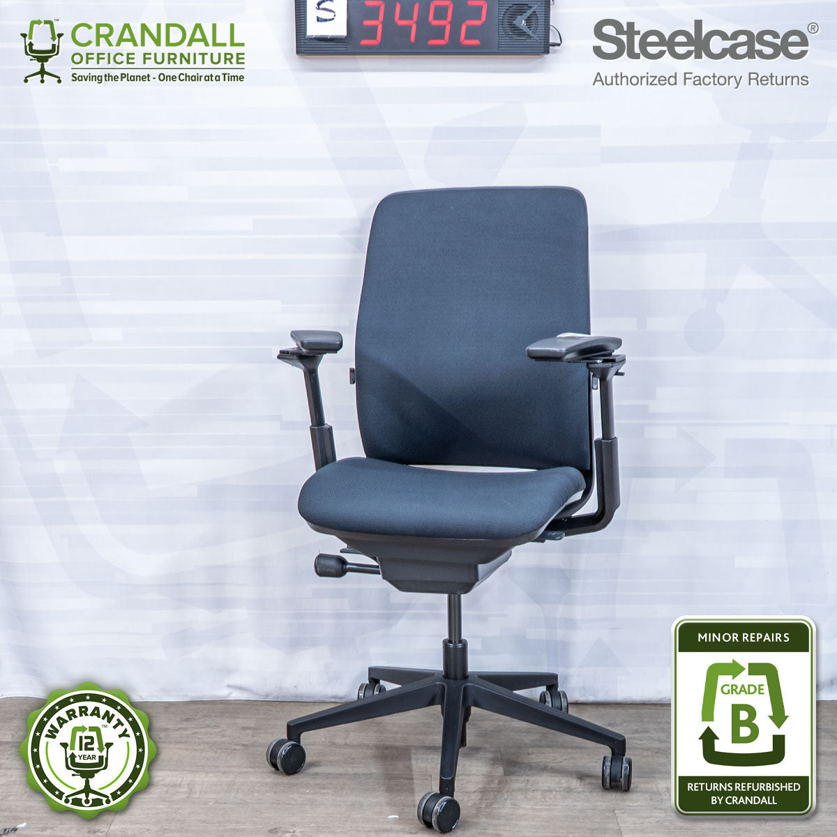 S-3492 - Steelcase Amia - Grade B