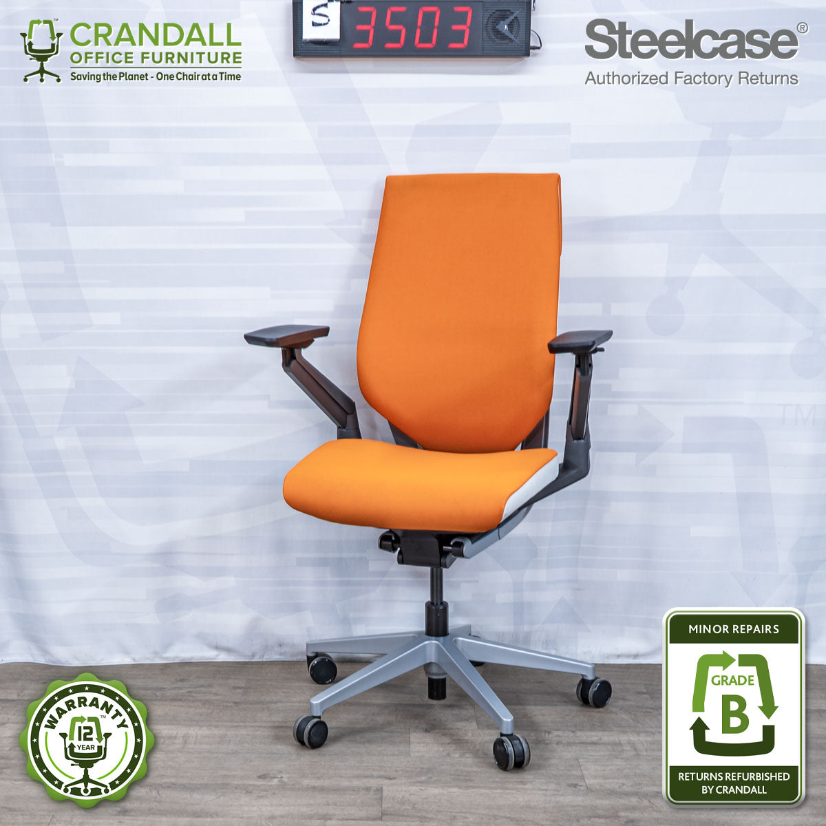 S-3503 - Steelcase Gesture - Grade B