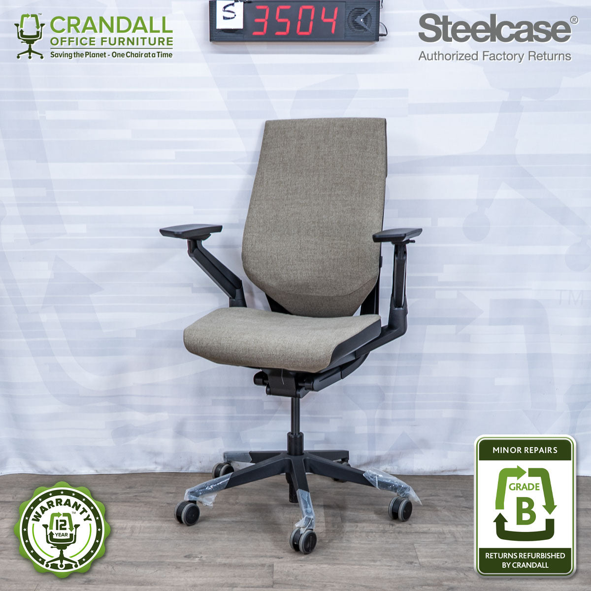 S-3504 - Steelcase Gesture - Grade B