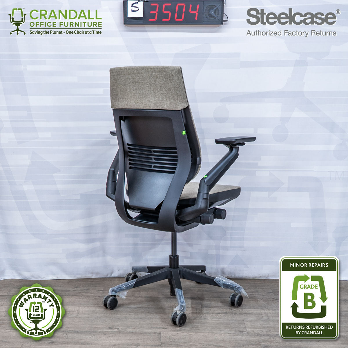 S-3504 - Steelcase Gesture - Grade B