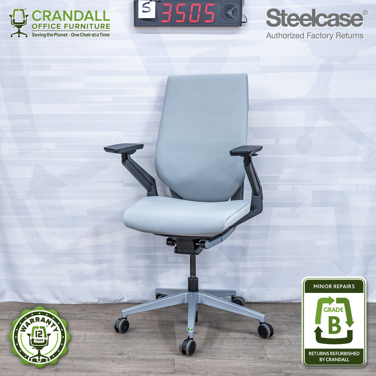 S-3505 - Steelcase Gesture - Grade B
