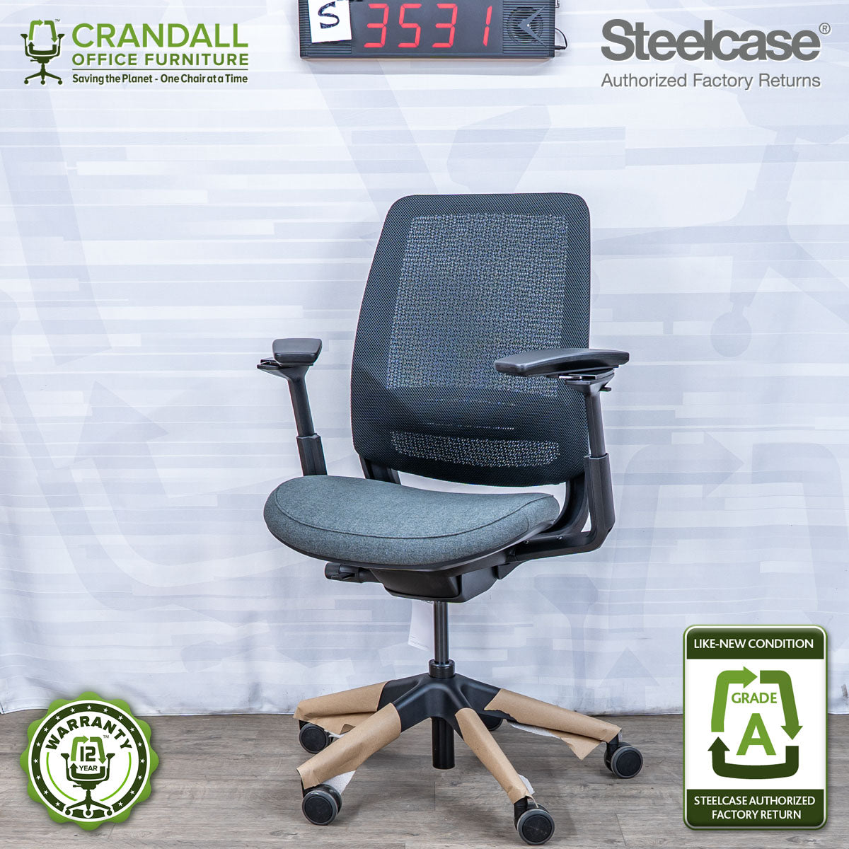 S-3531 - Steelcase Series 2 - Grade A