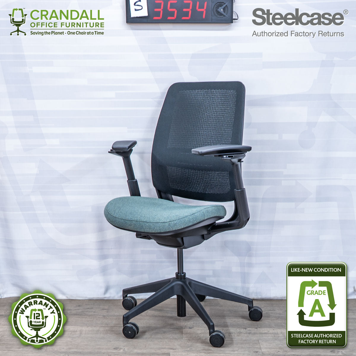 S-3534 - Steelcase Series 2 - Grade A