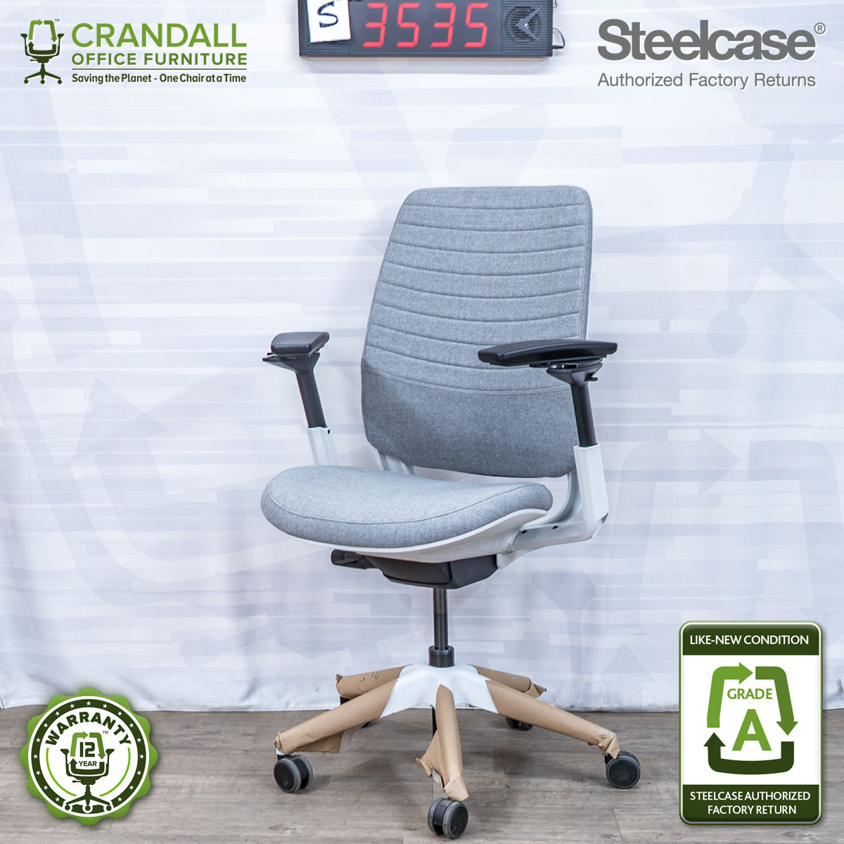 S-3535 - Steelcase Series 2 - Grade A