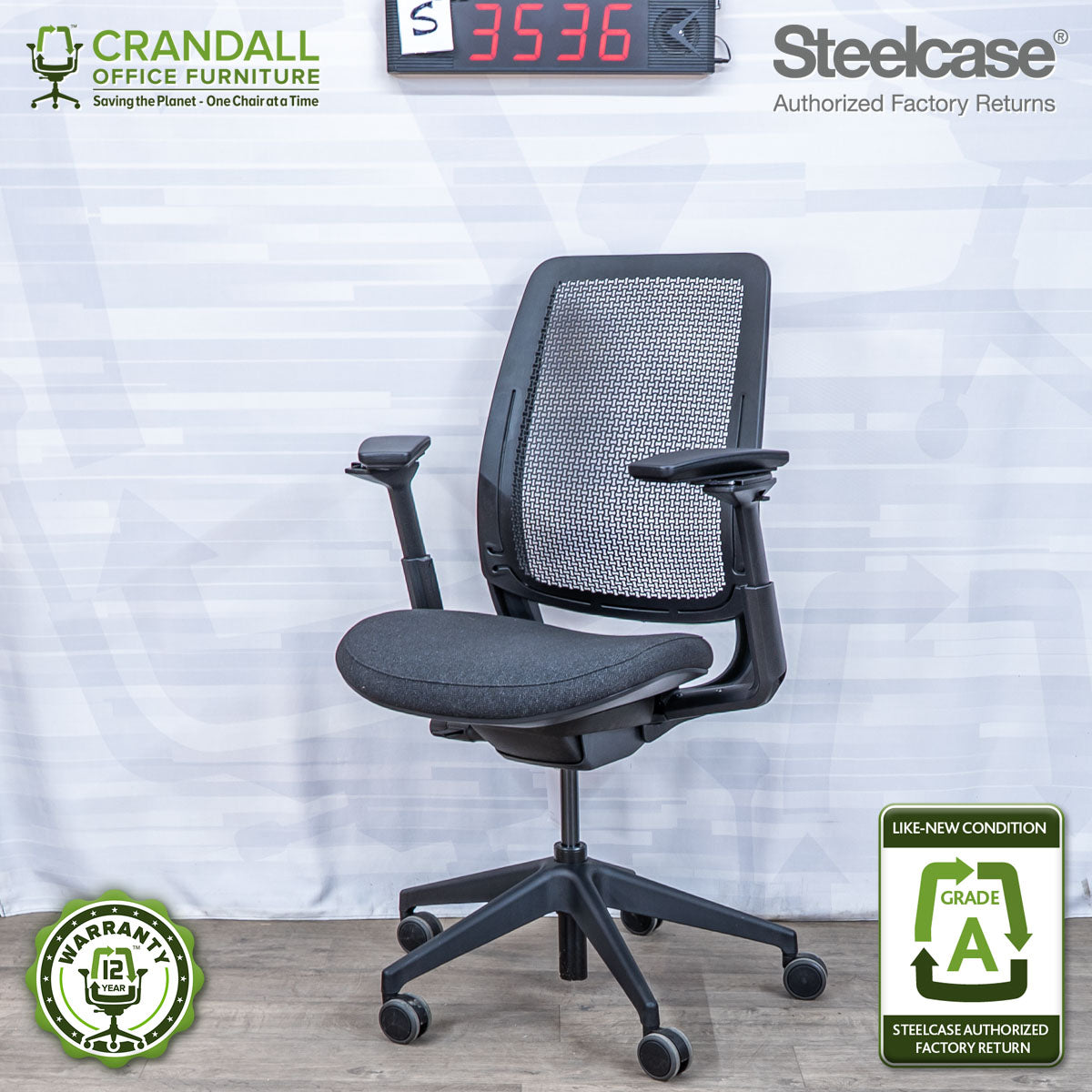 S-3536 - Steelcase Series 2 - Grade A